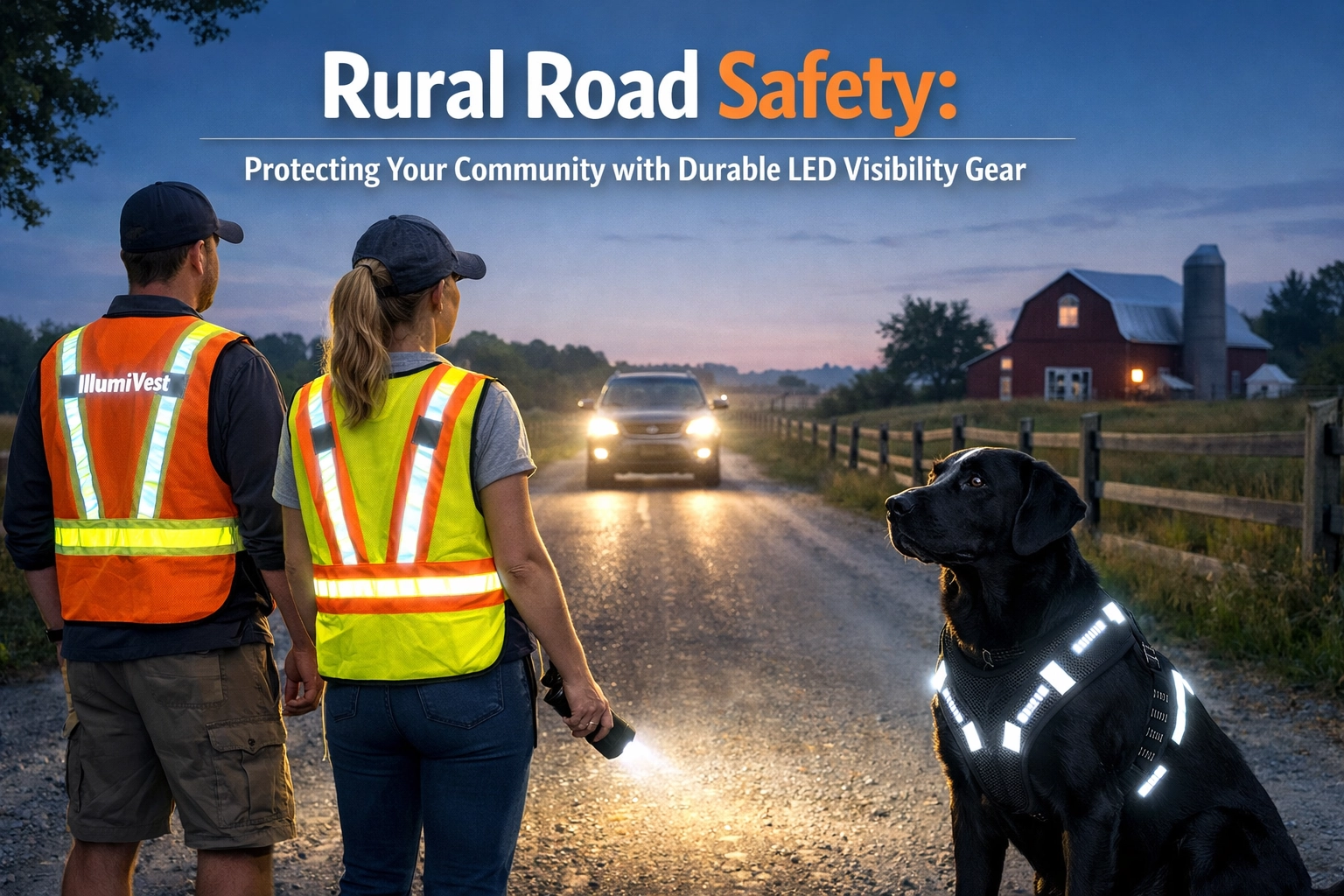 [HERO] Rural Road Safety: Protecting Your Community with Durable LED Visibility Gear