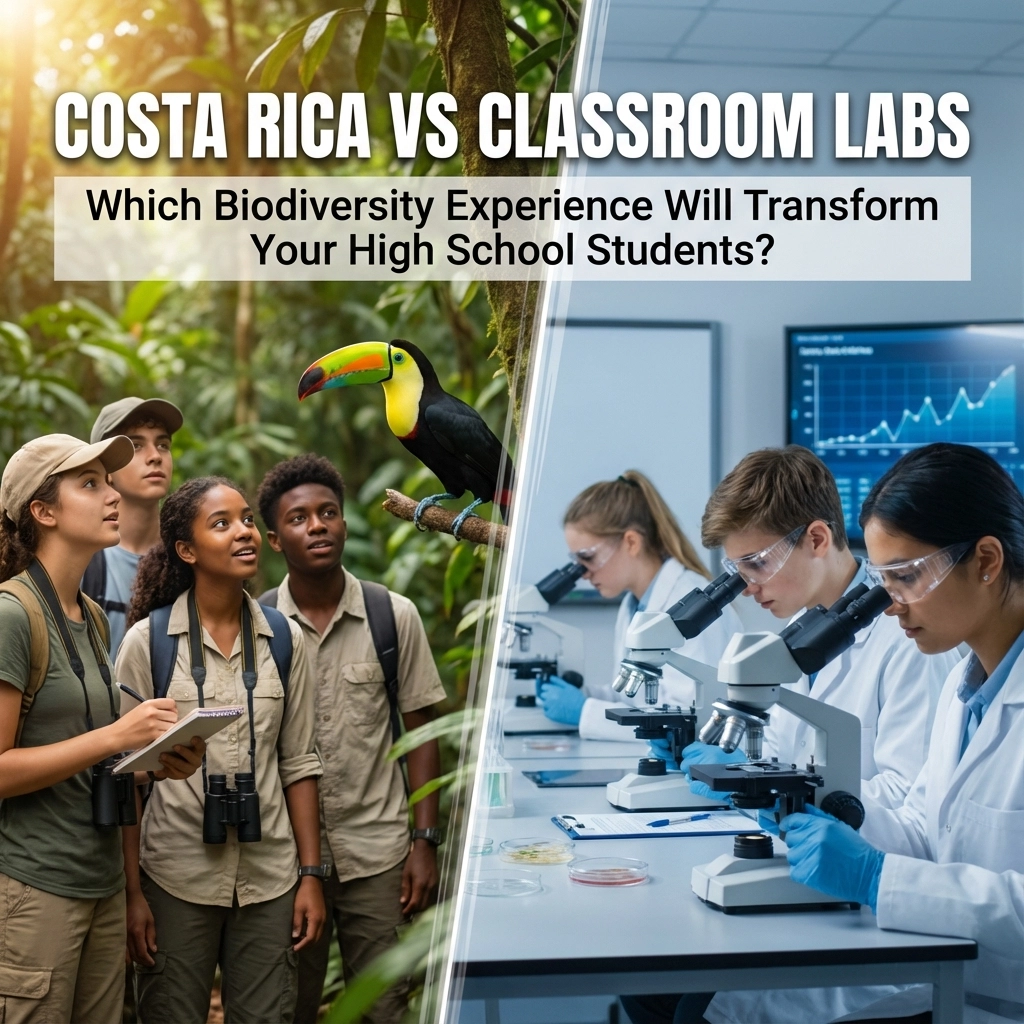 Costa Rica vs Classroom Labs: Which Biodiversity Experience Will Transform Your High School Students?