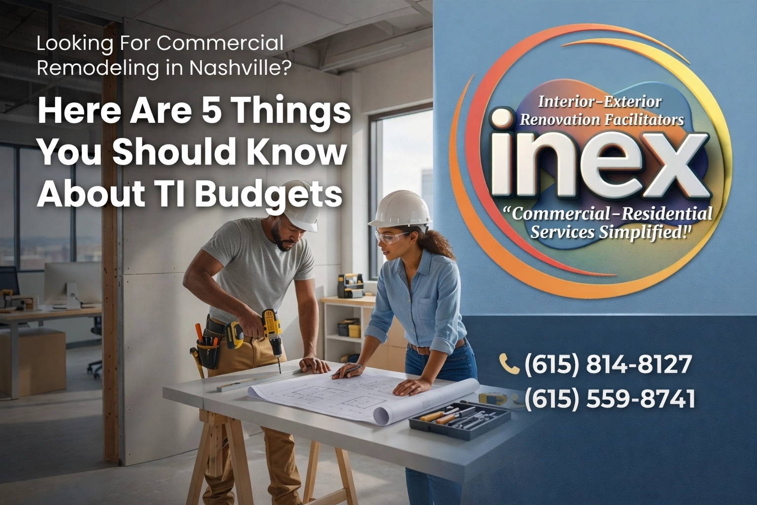 [HERO] Looking For Commercial Remodeling in Nashville? Here Are 5 Things You Should Know About TI Budgets