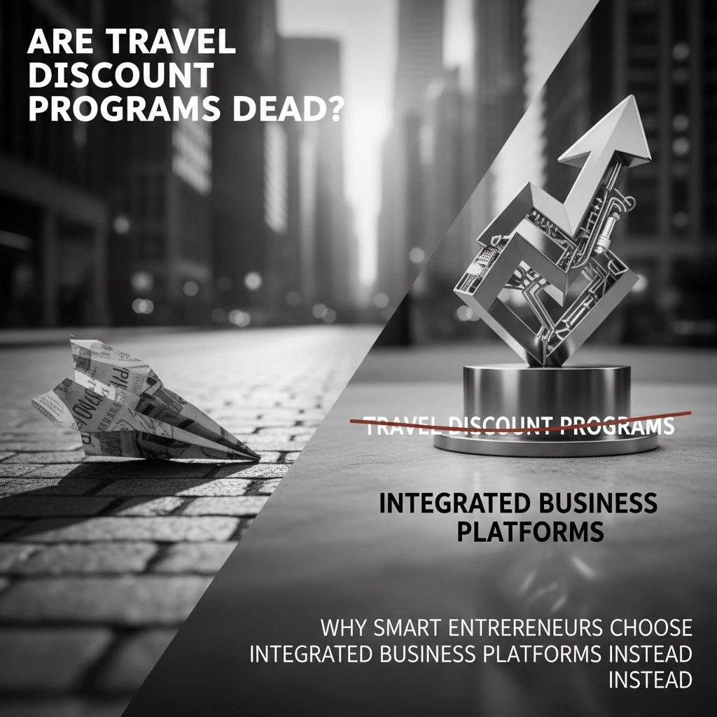 Les programmes de réduction voyage sont-ils MORTS ? Pourquoi les entrepreneurs avisés choisissent des plateformes business intégrées à la place