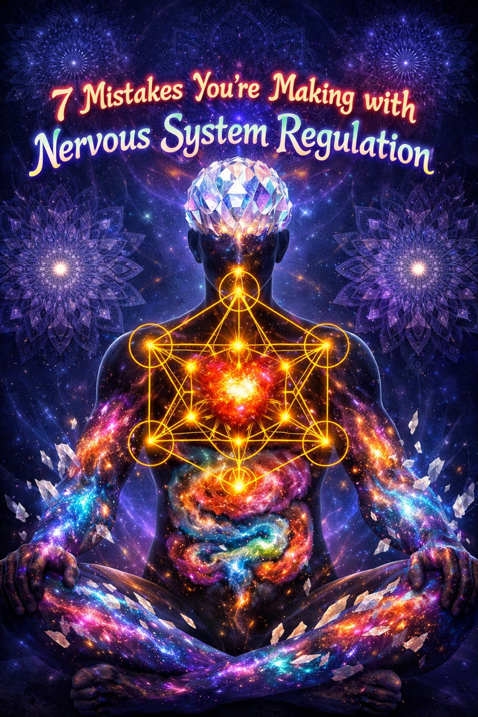 Silhouette showing nervous system regulation as a flow from the body to the brain for deep healing.