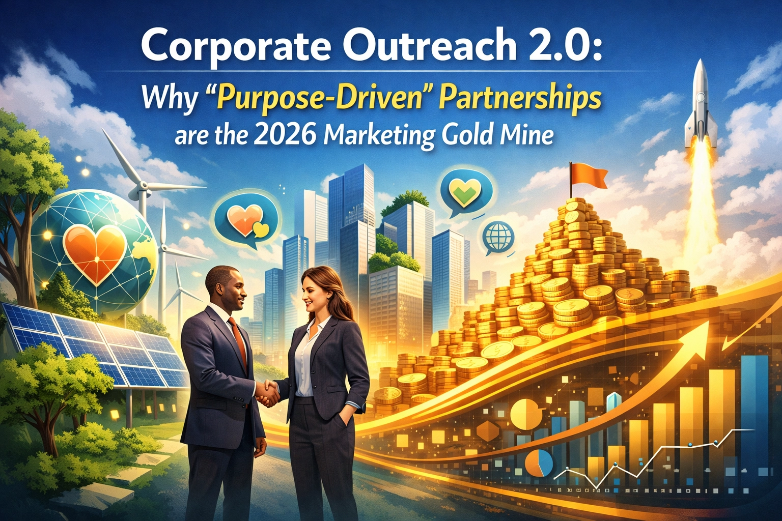 [HERO] Corporate Outreach 2.0: Why "Purpose-Driven" Partnerships are the 2026 Marketing Gold Mine