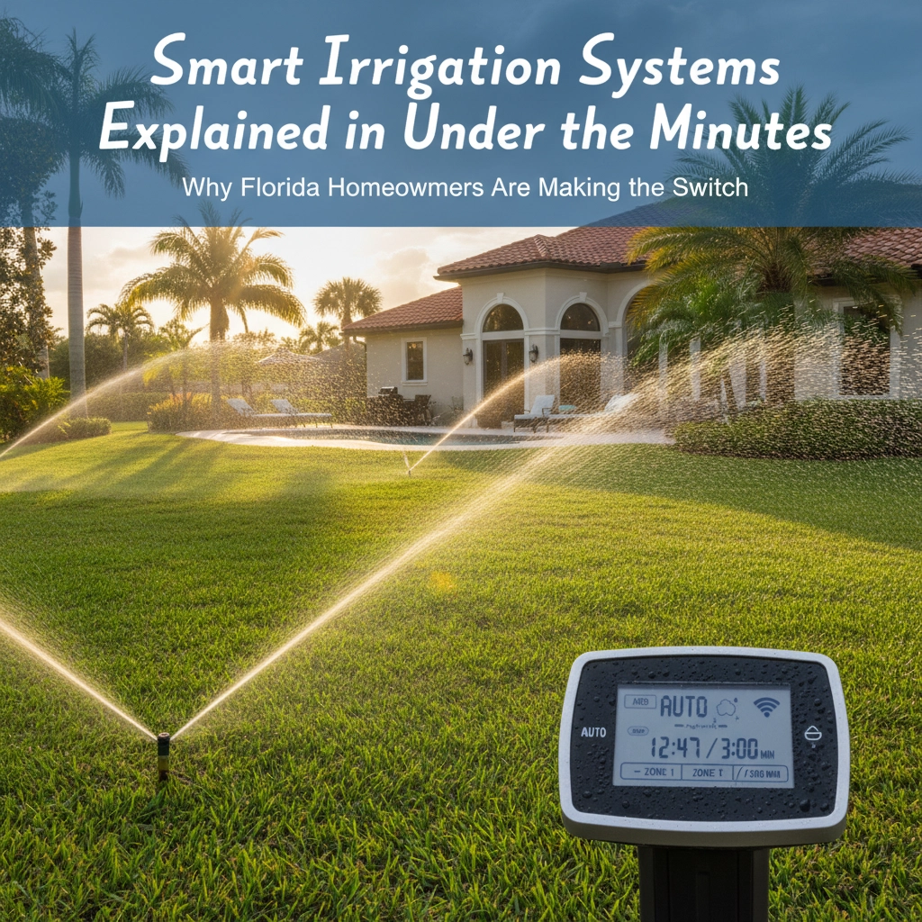 Smart Irrigation Systems Explained in Under 3 Minutes: Why Florida Homeowners Are Making the Switch