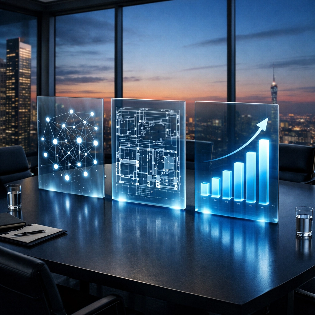 Professional strategy session displaying training methodology and metrics for customer service readiness.