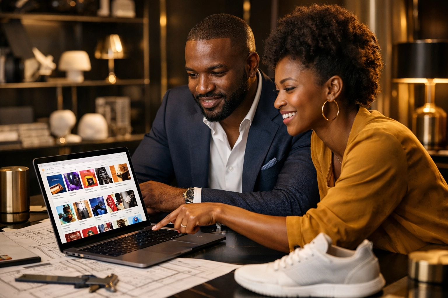 Black Commerce Matters: Why Your Choice to Buy Black is Rebuilding History Black entrepreneurs collaborating on an e-commerce platform to rebuild Black Wall Street.