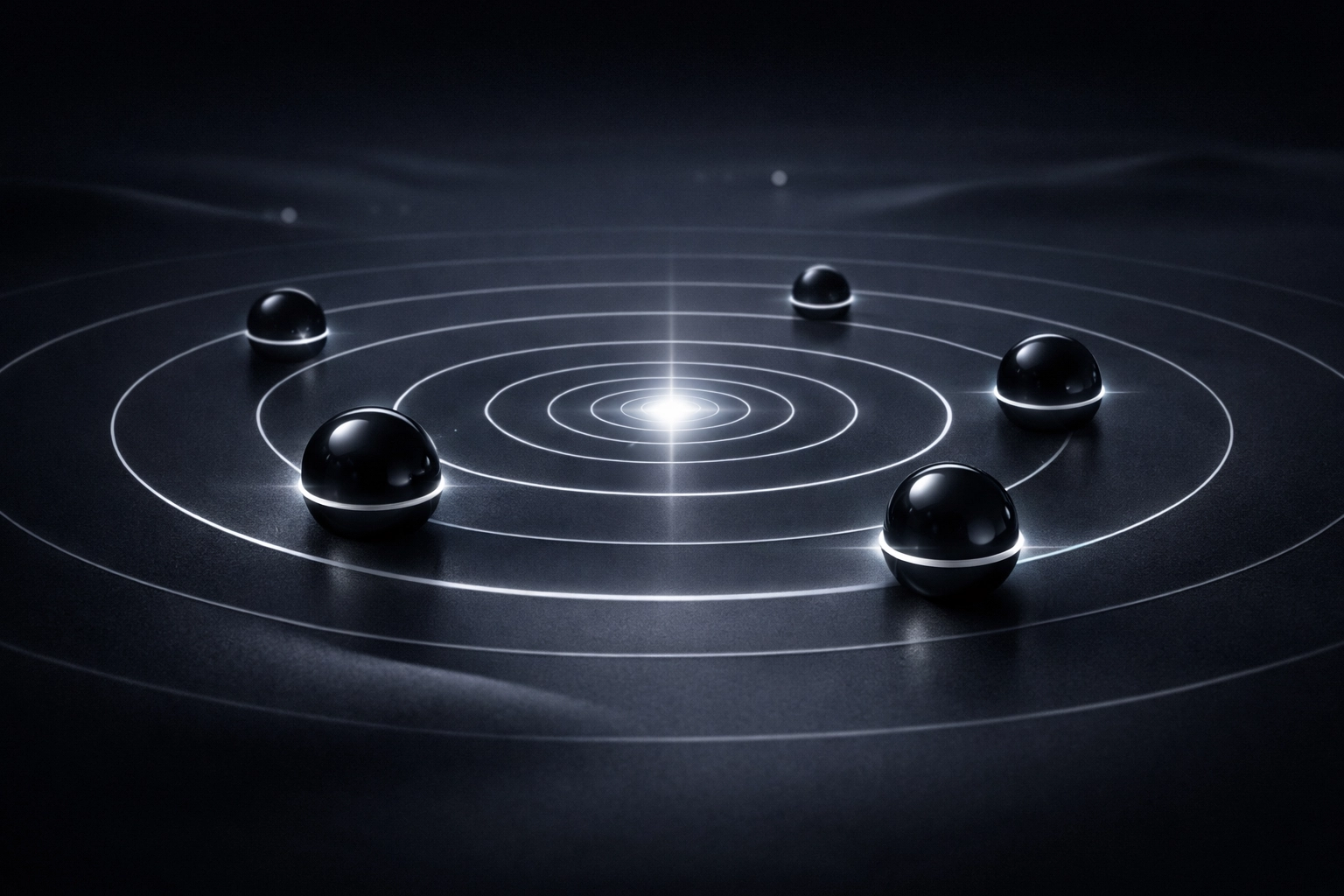 Abstract digital visualization of continuous vendor monitoring and real-time security visibility.