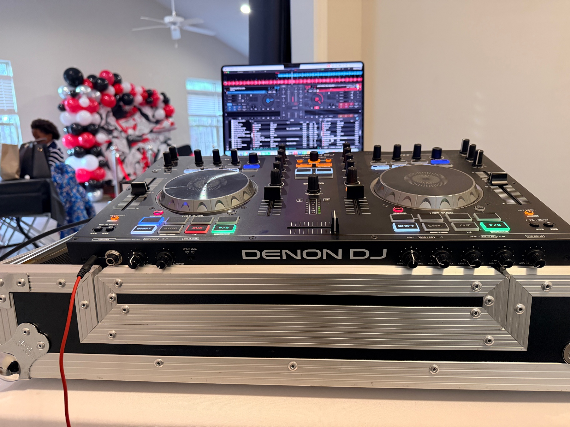 DJ Equipment at Event