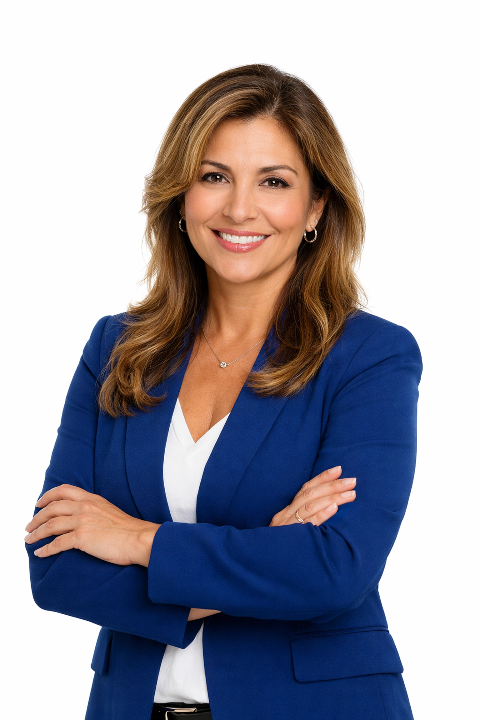 Angeles reassuring Cocoa homeowners about the stress-free process of selling a house as-is.