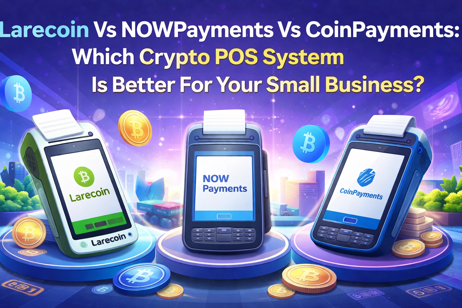 [HERO] Larecoin Vs NOWPayments Vs CoinPayments: Which Crypto POS System Is Better For Your Small Business?