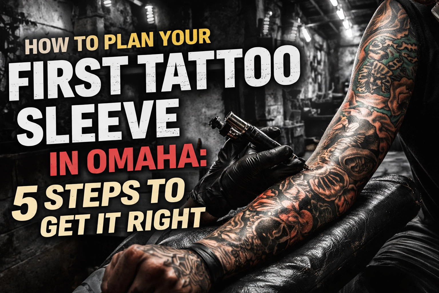 [HERO] How to Plan Your First Tattoo Sleeve in Omaha: 5 Steps to Get It Right