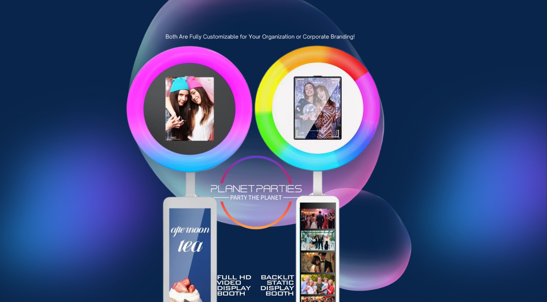 Planet Parties Modern Photo Booths