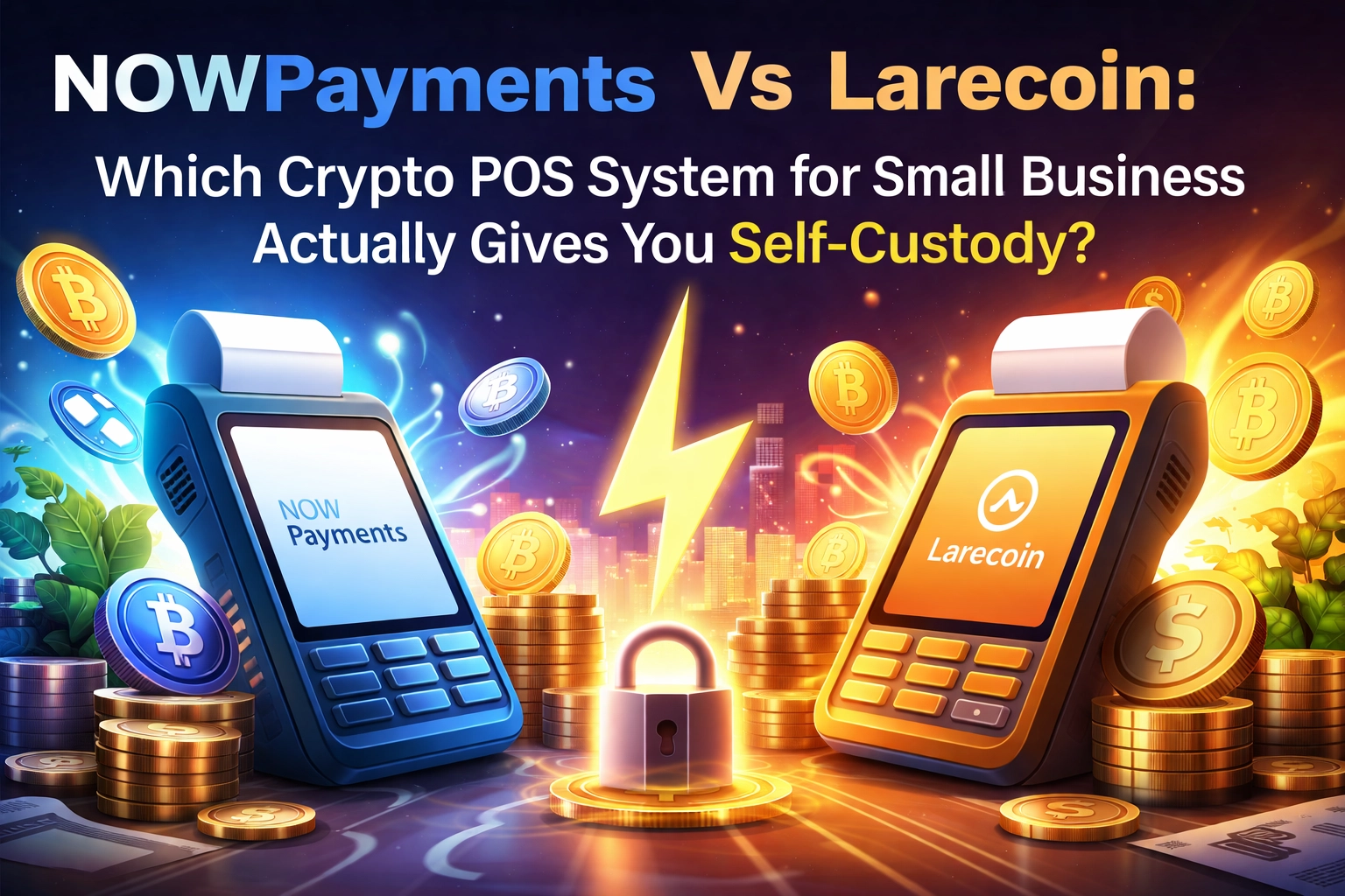 NOWPayments Vs Larecoin: Which Crypto POS System for Small Business Actually Gives You Self-Custody?