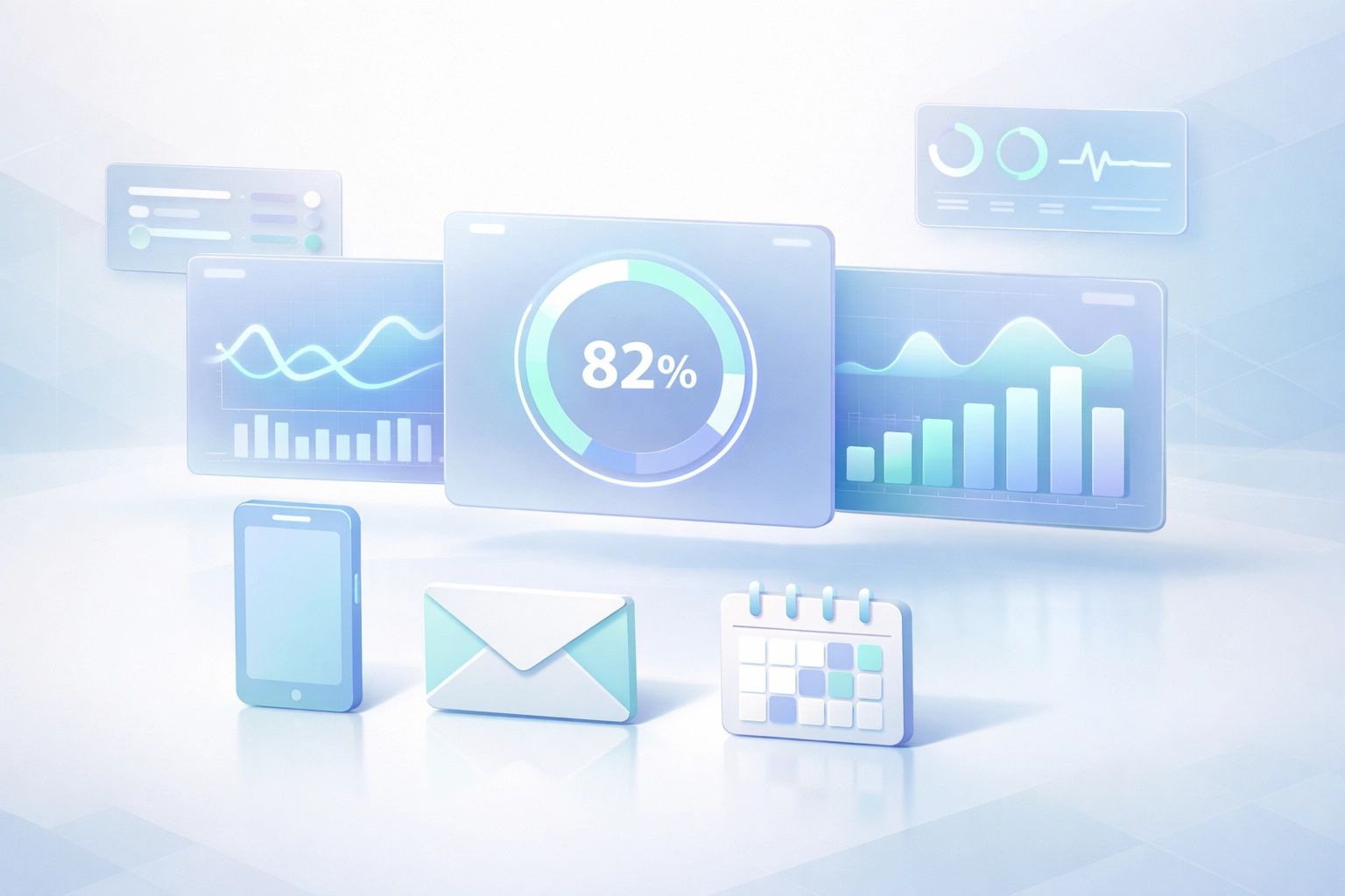 Digital dashboard tracking patient lifetime value and engagement metrics for treatment centers