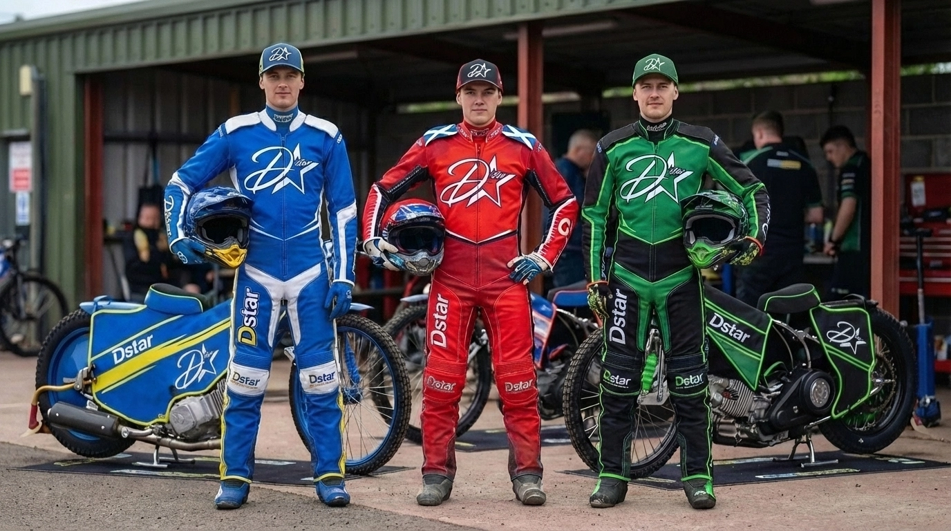 Speedway Racers in Custom Dstar Racewear