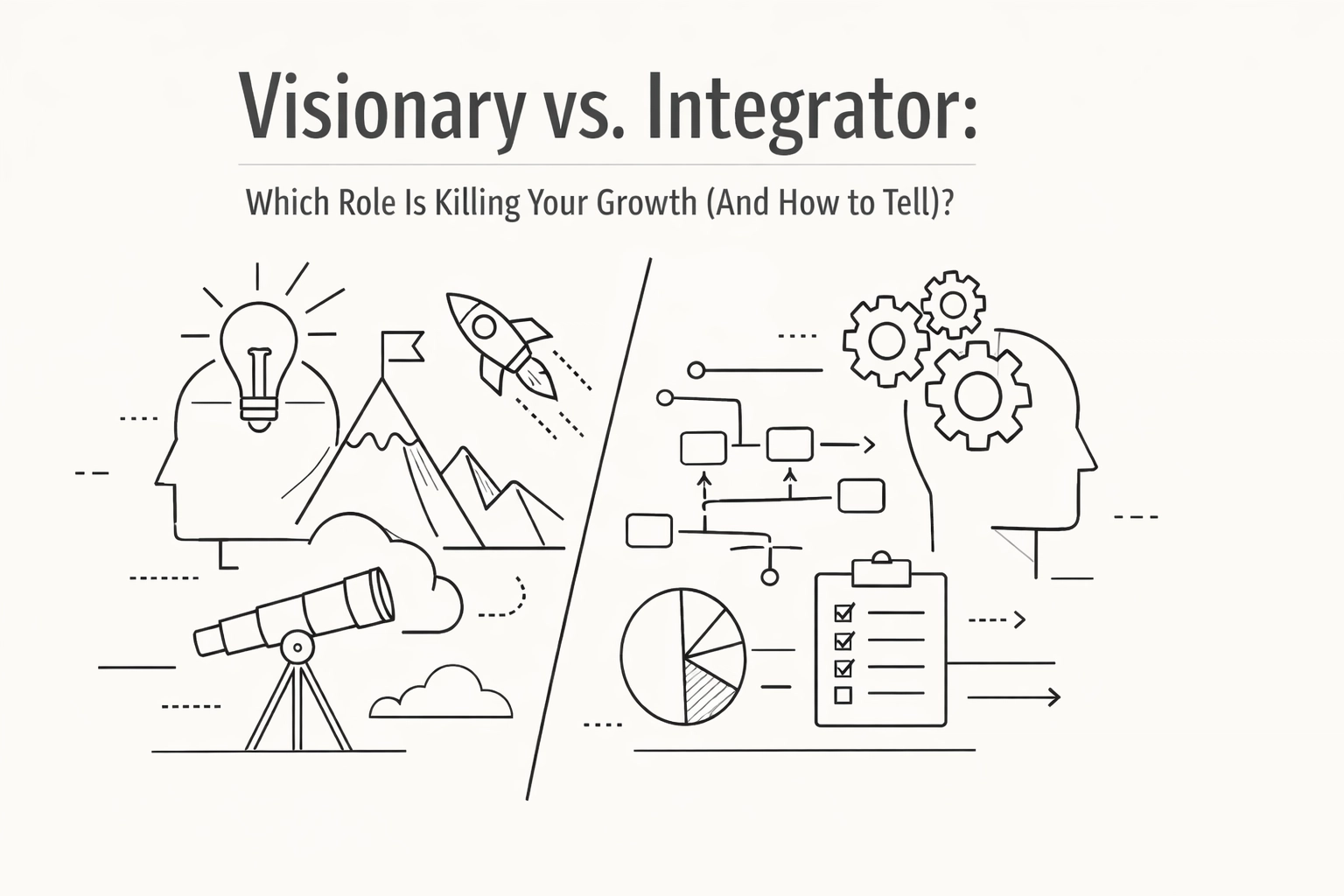 [HERO] Visionary vs. Integrator: Which Role Is Killing Your Growth (And How to Tell)?