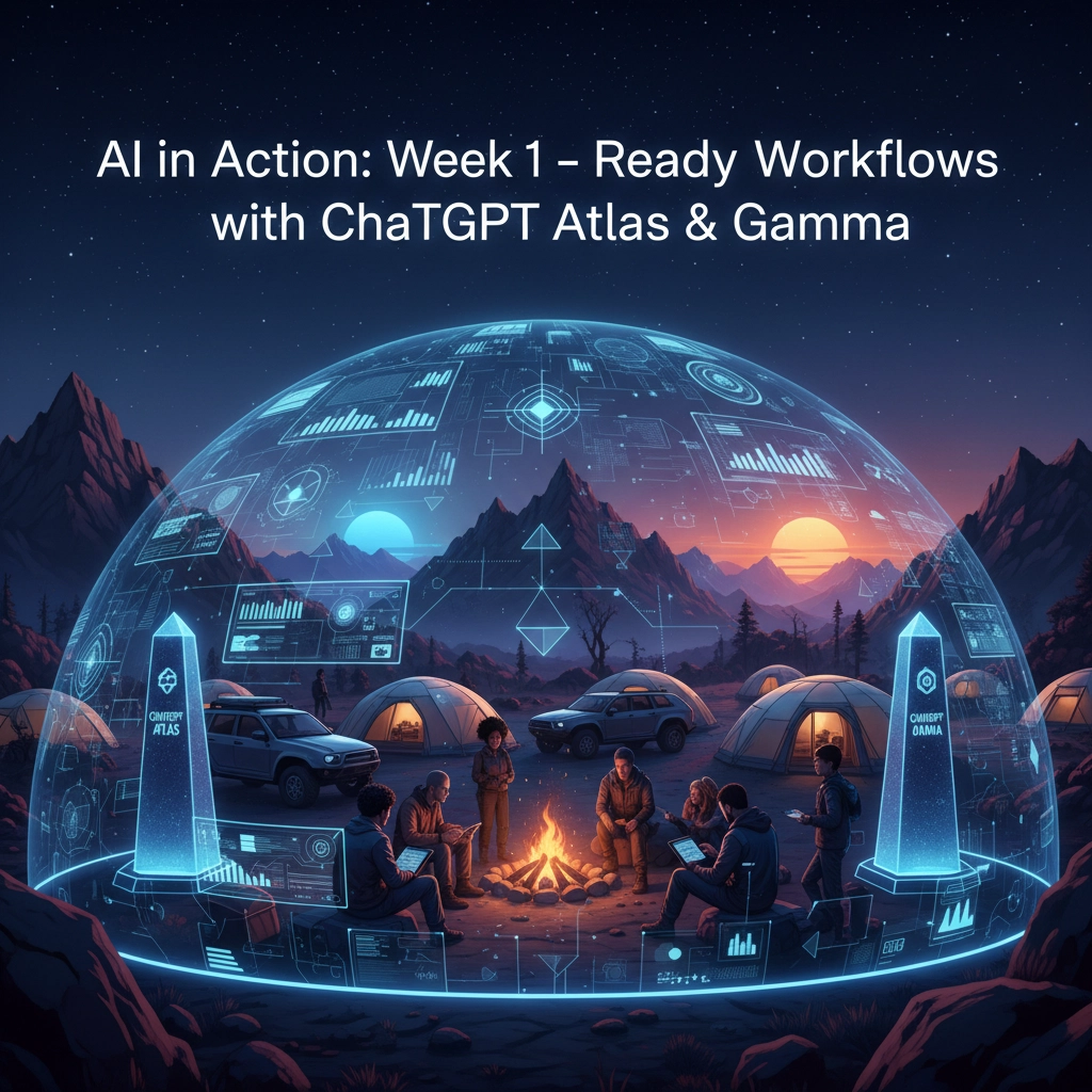 AI in Action: Week 1 – Camp-Ready Workflows with ChatGPT Atlas & Gamma