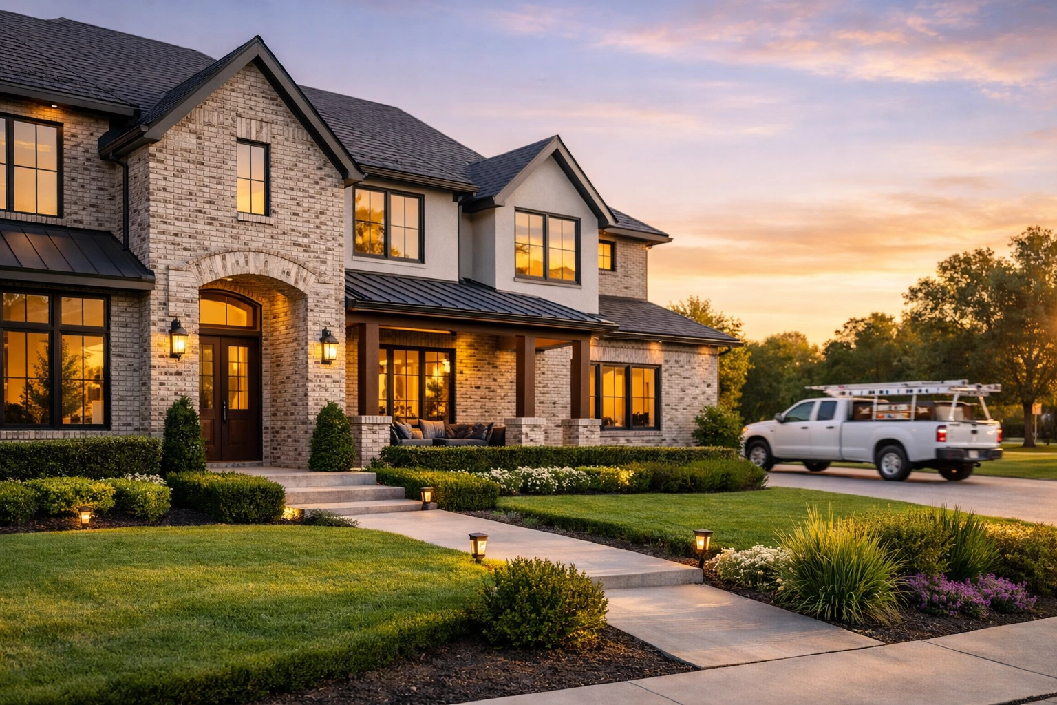 Modern Houston home illustrating the importance of adequate dwelling coverage and replacement cost.