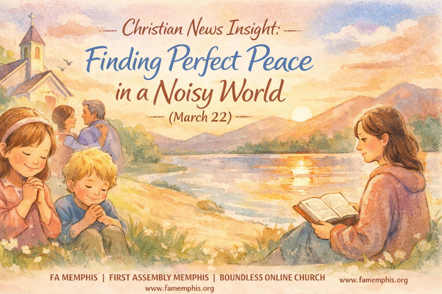 [HERO] Christian News Insight: Finding Perfect Peace in a Noisy World (March 22)