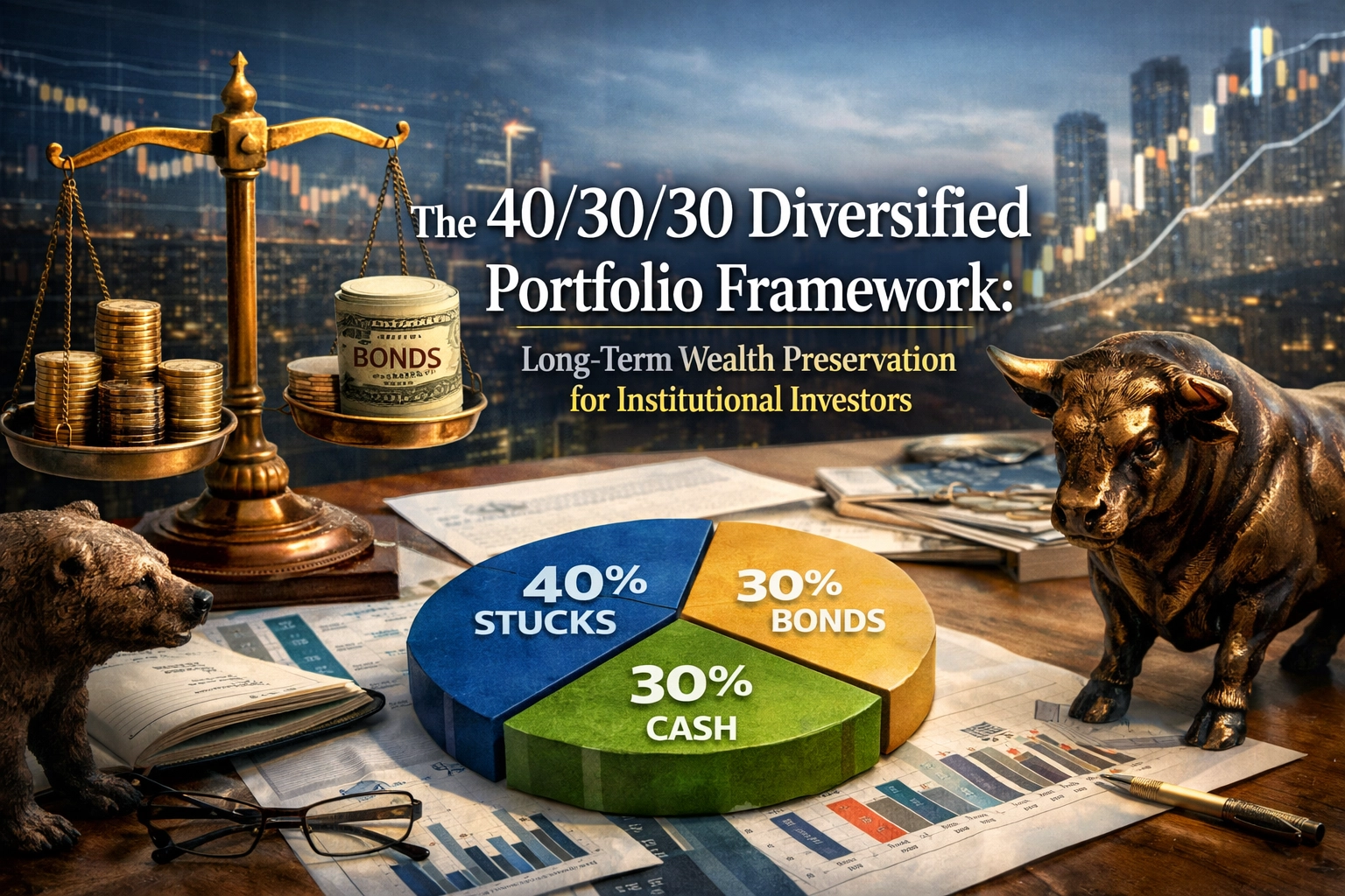 [HERO] The 40/30/30 Diversified Portfolio Framework: Long-Term Wealth Preservation for Institutional Investors