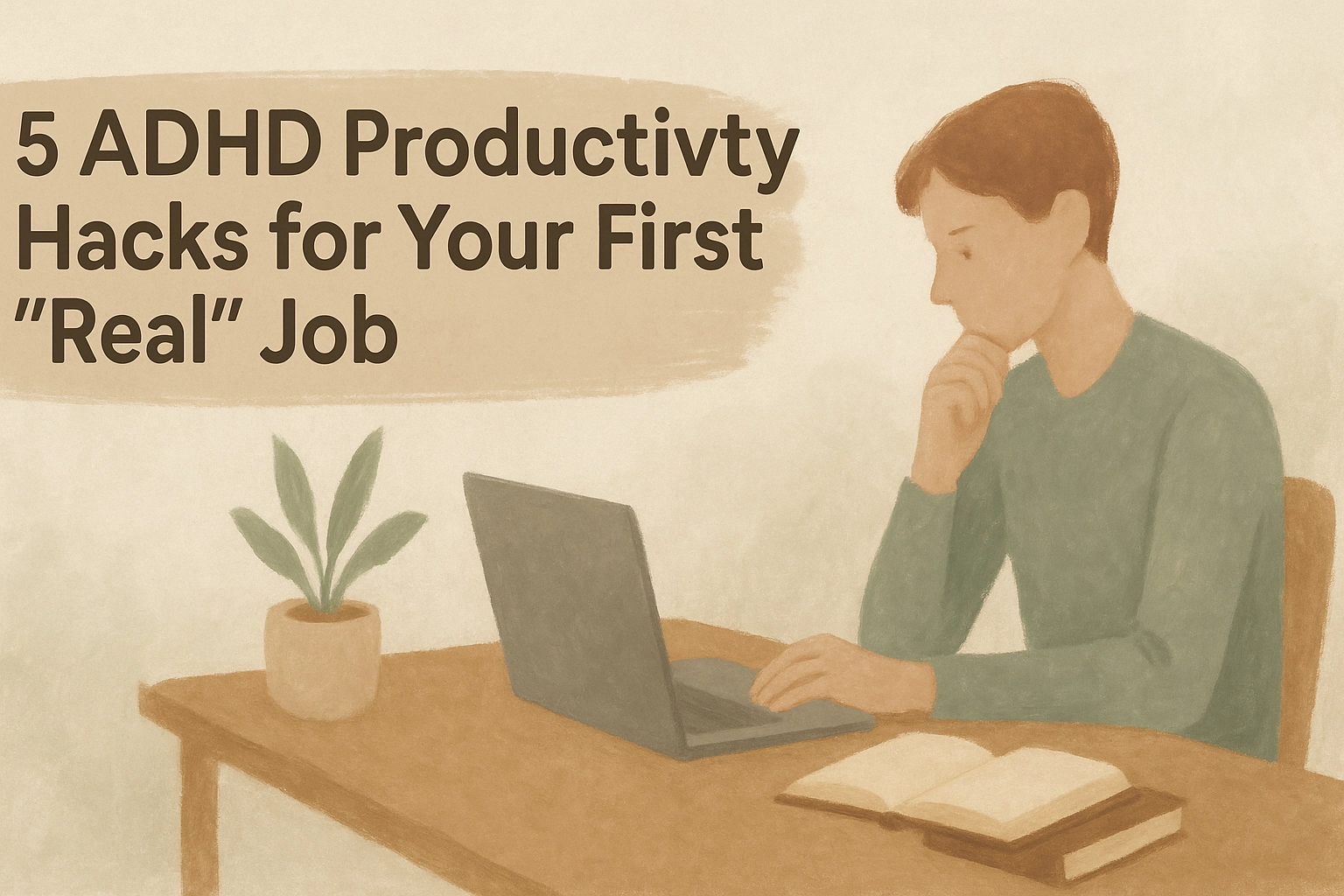 5 ADHD Productivity Hacks for Your First & "Real" Job
