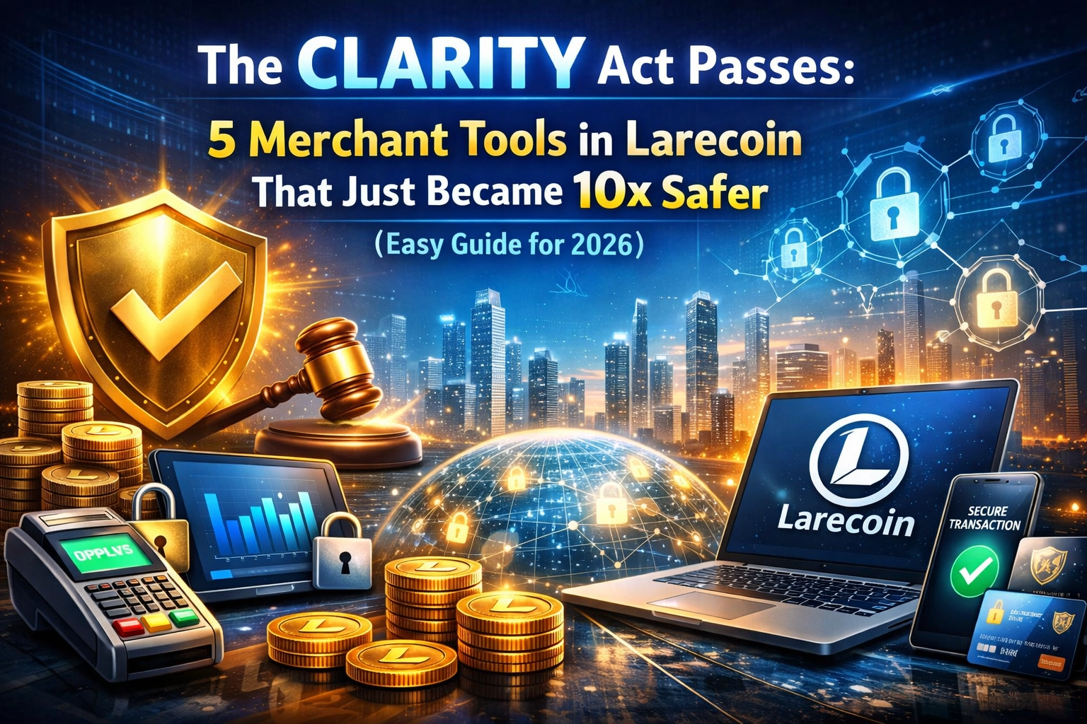 [HERO] The CLARITY Act Passes: 5 Merchant Tools in Larecoin That Just Became 10x Safer (Easy Guide for 2026)