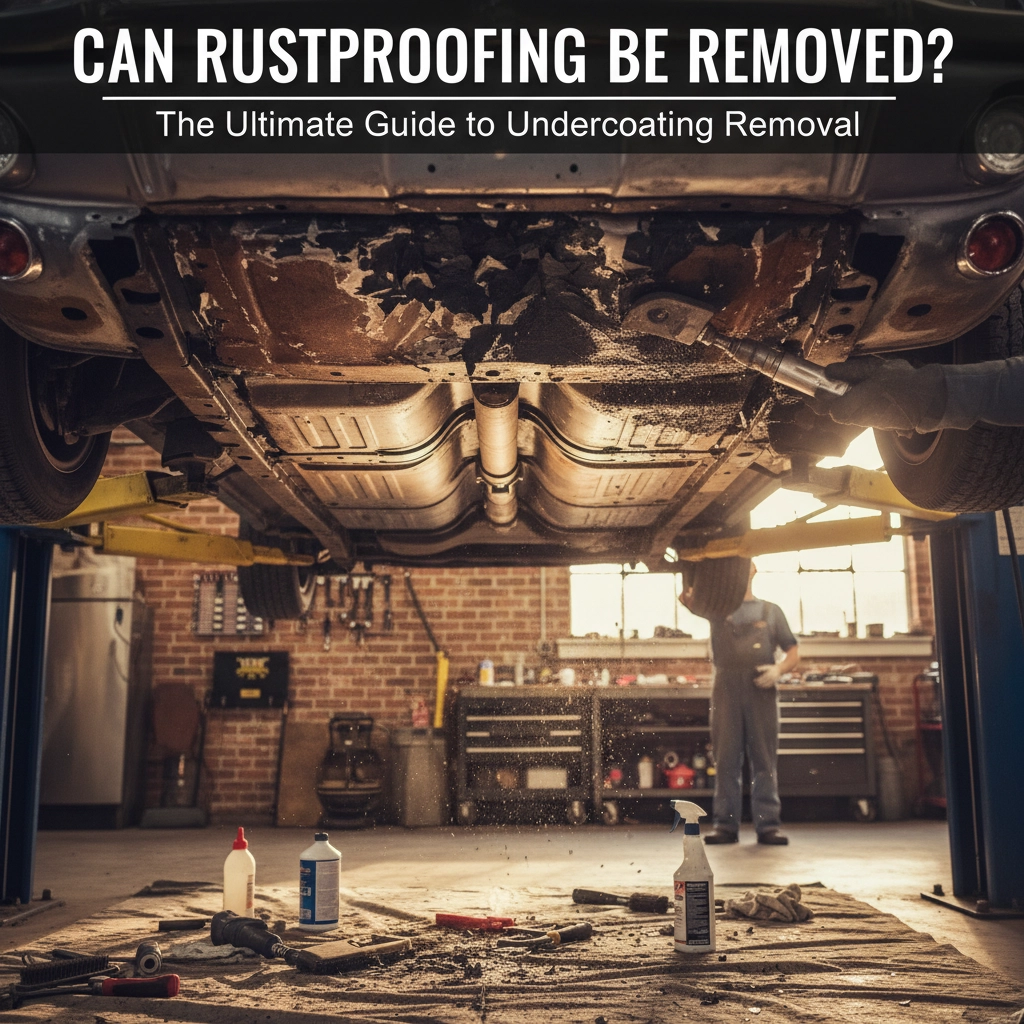 Can rustproofing be removed?