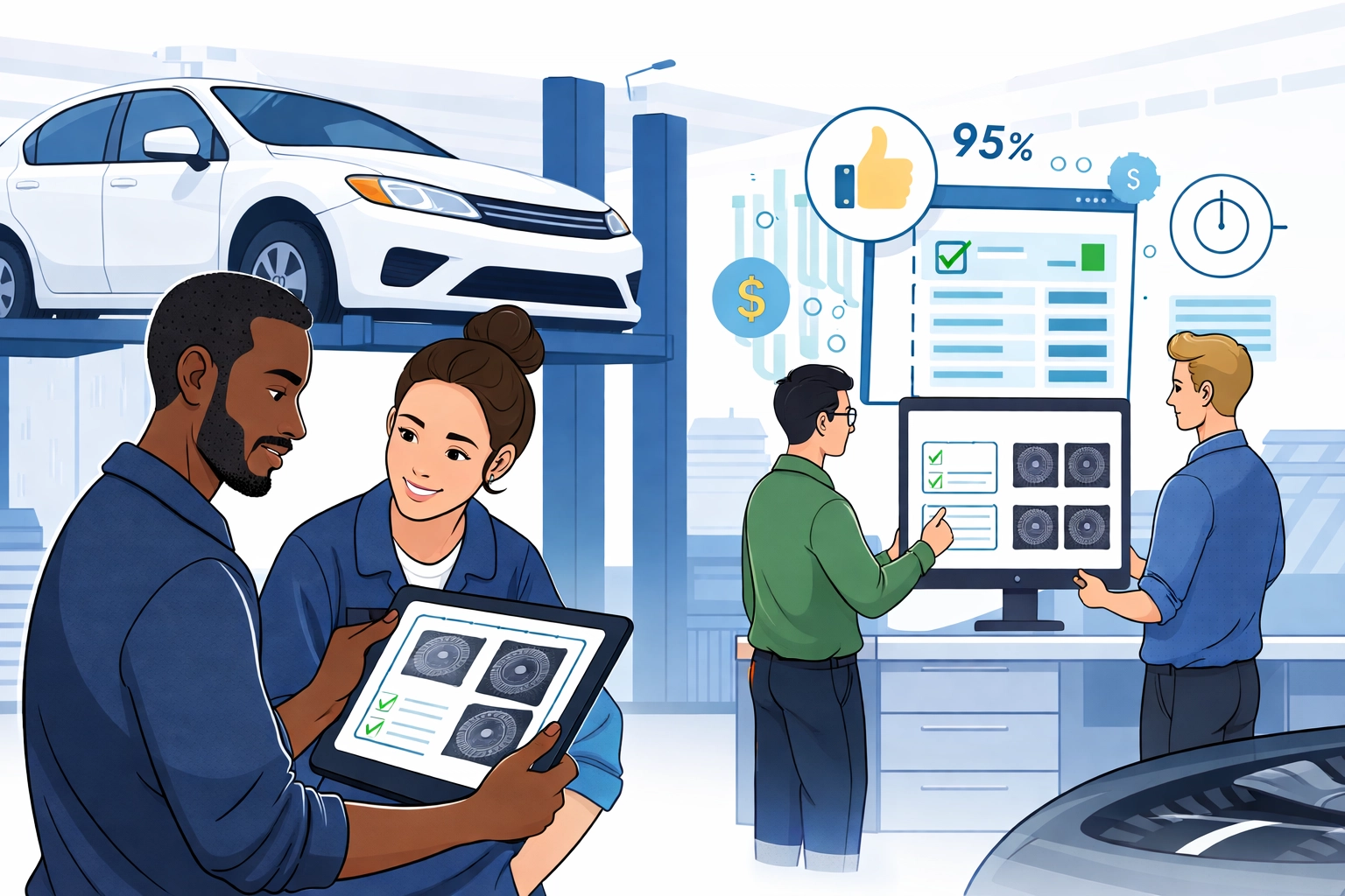 Beyond the VIN: How Digital Vehicle Inspections Build Trust, Boost Approvals, and Save Your Shop Time