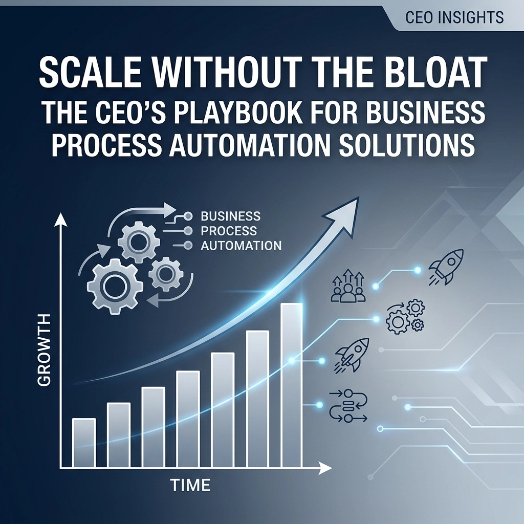 [HERO] Scale Without the Bloat: The CEO’s Playbook for Business Process Automation Solutions