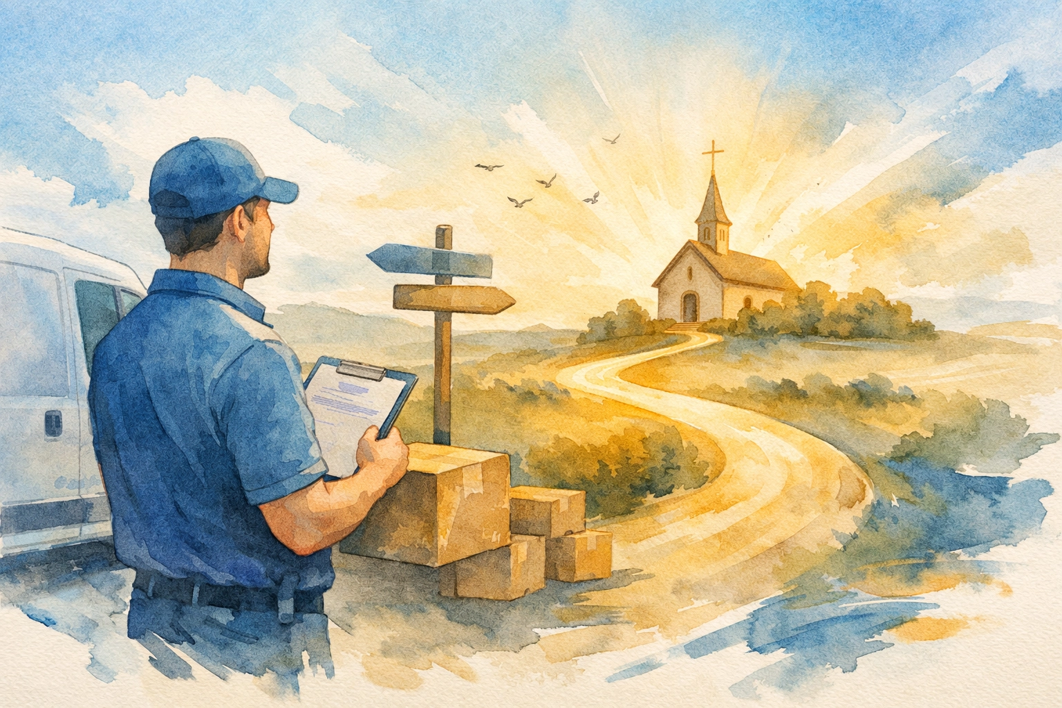 [HERO] The Ministry of Directions: How Logistics Can Be Spiritual Care