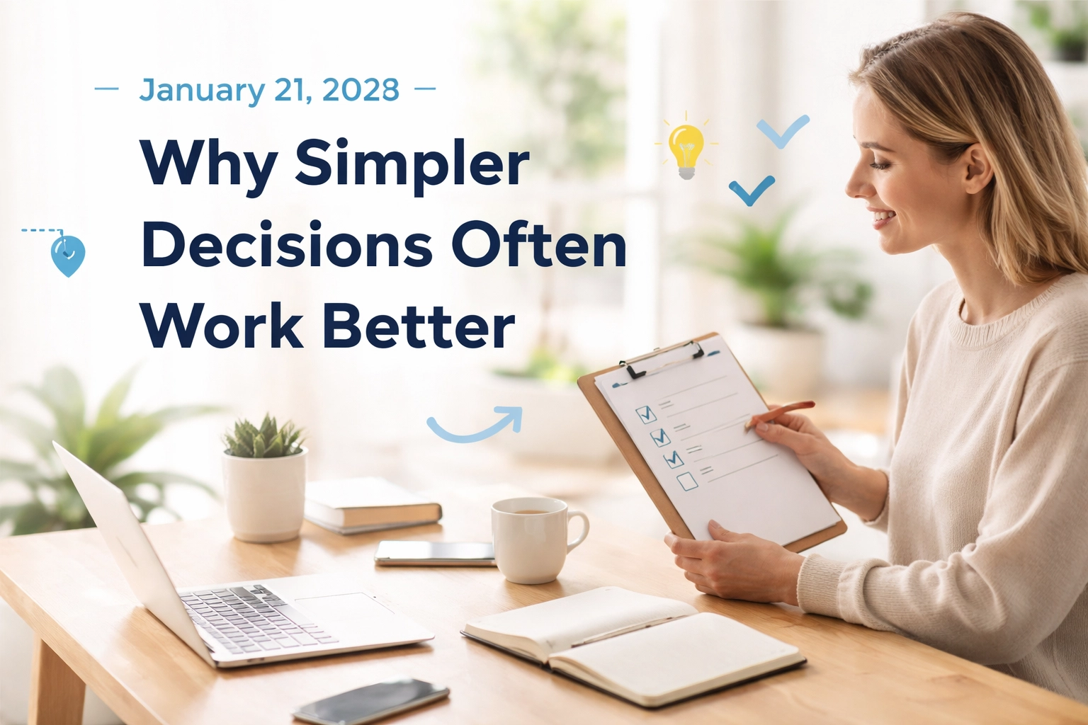 [HERO] January 21, 2026 – Why Simpler Decisions Often Work Better