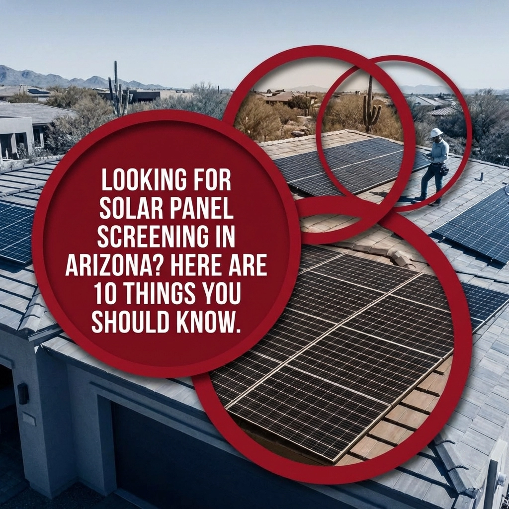 [HERO] Looking For Solar Panel Screening in Arizona? Here Are 10 Things You Should Know