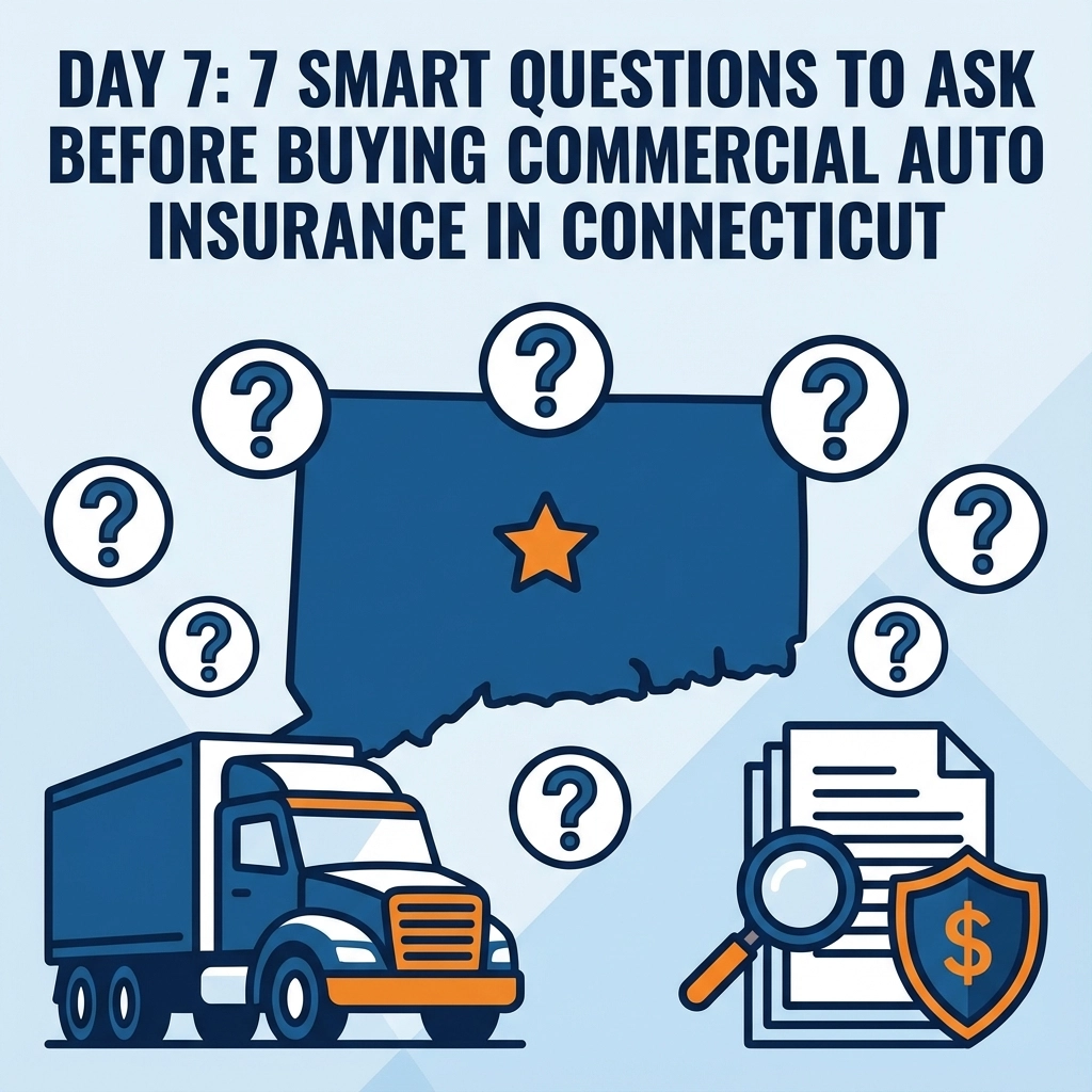 Day 7: 7 Smart Questions to Ask Before Buying Commercial Auto Insurance in Connecticut