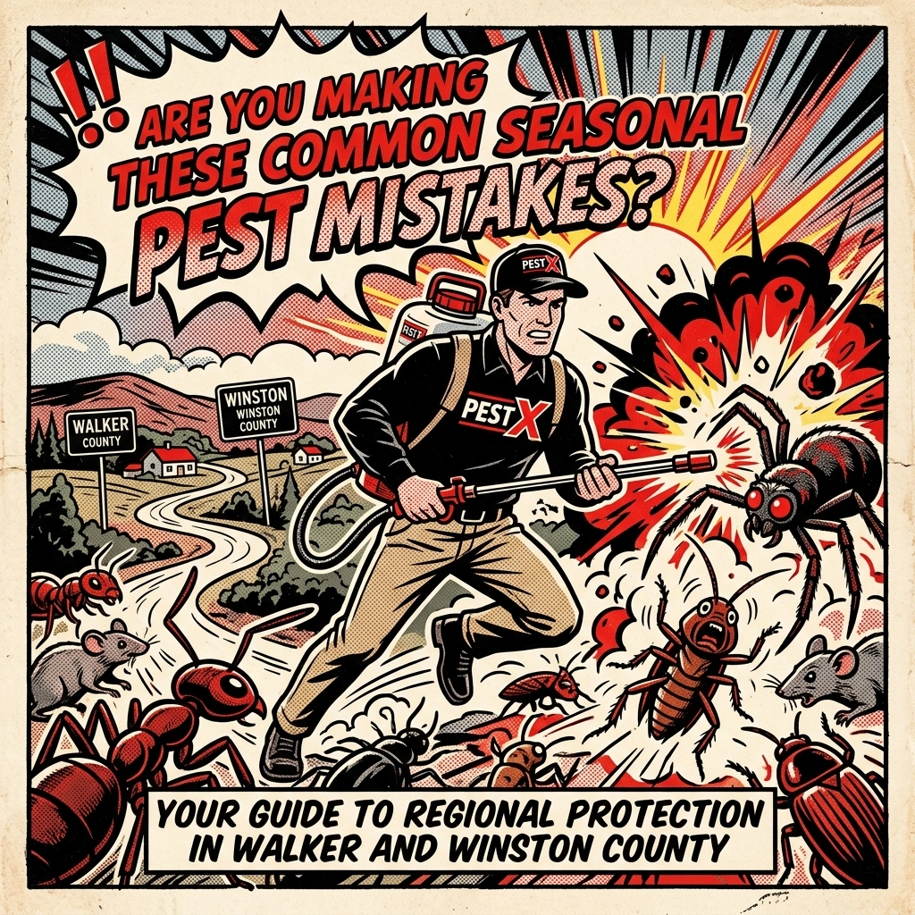 [HERO] Are You Making These Common Seasonal Pest Mistakes? Your Guide to Regional Protection in Walker and Winston County