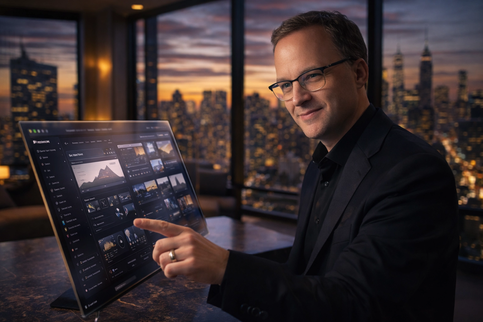 A business professional representing trusted band management support