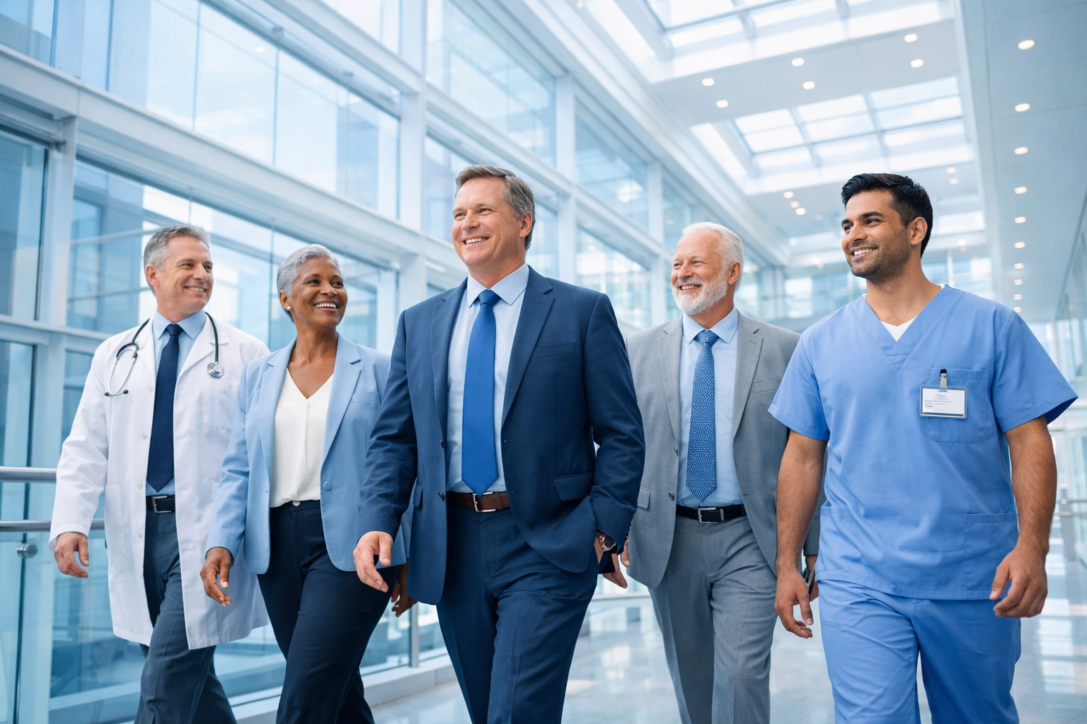 Resilient healthcare leaders collaborating to build a safer, thriving organizational culture.