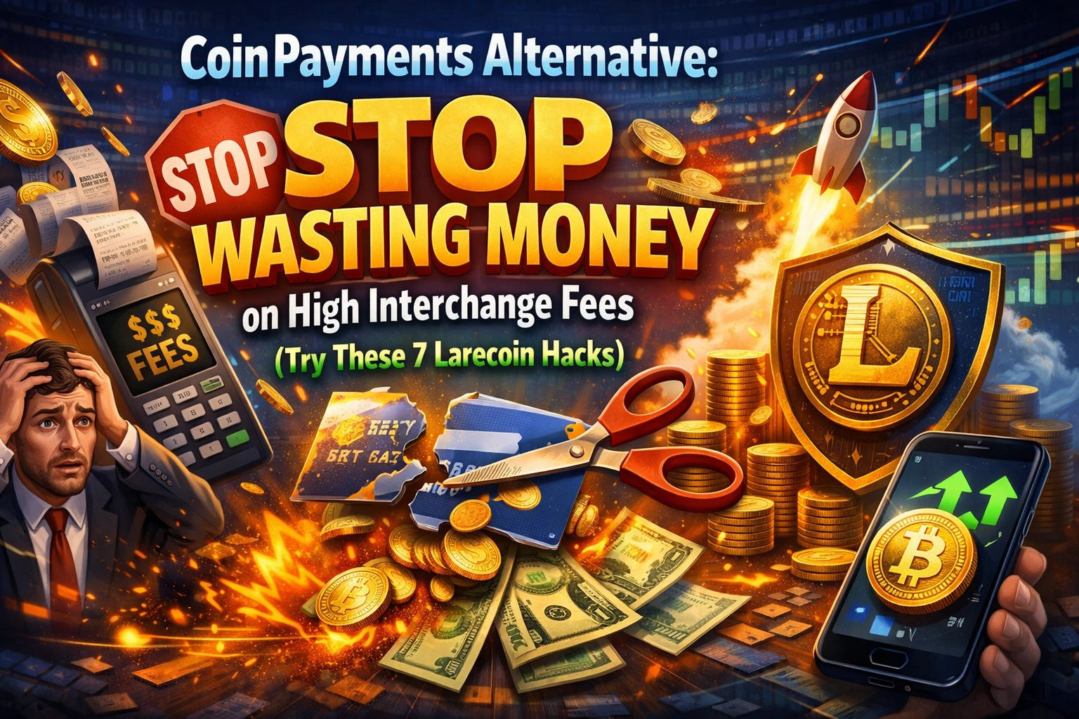 [HERO] CoinPayments Alternative: Stop Wasting Money on High Interchange Fees (Try These 7 Larecoin Hacks)