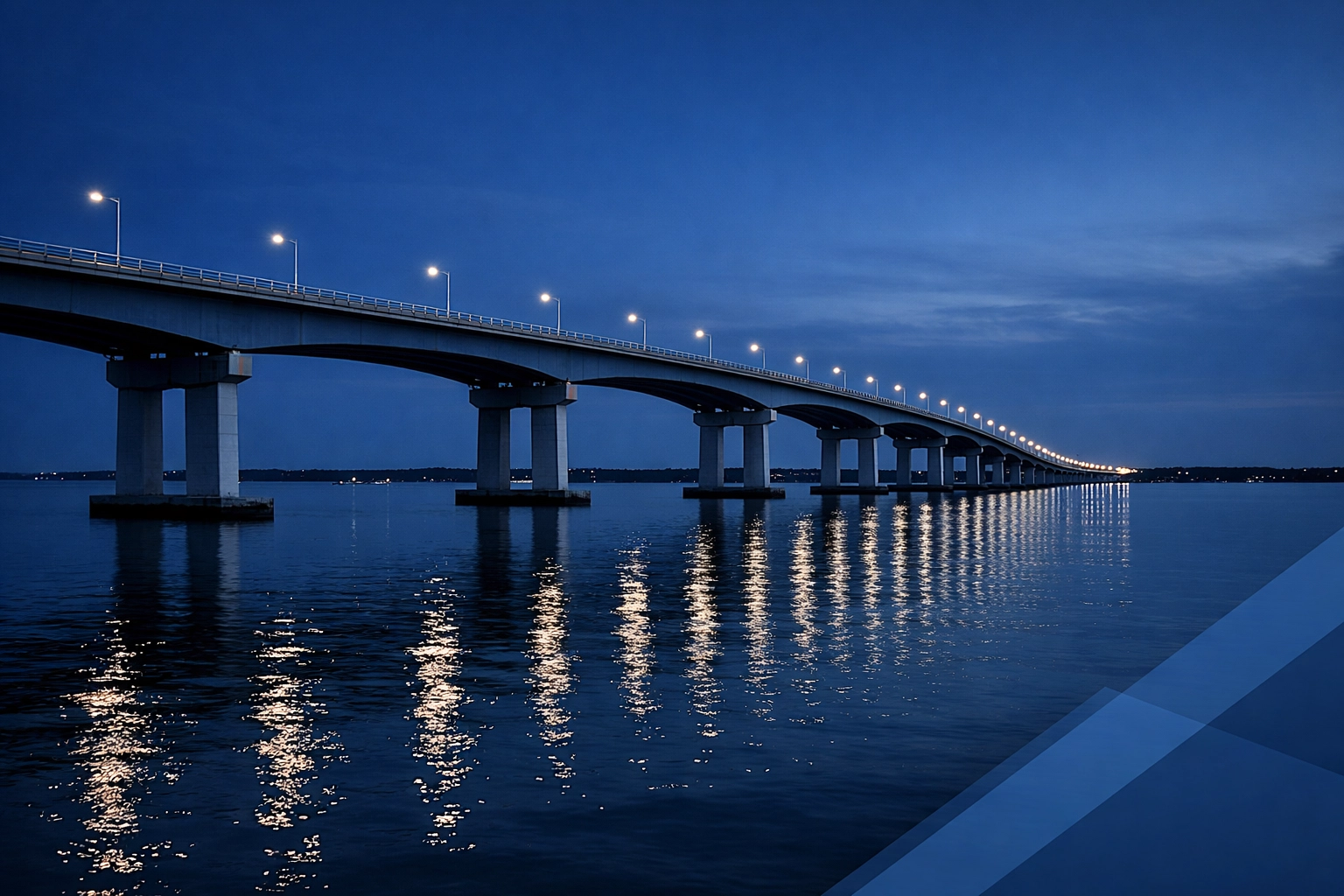 Modern bridge at dusk representing the Hampton Roads legal landscape and local DUI defense expertise.