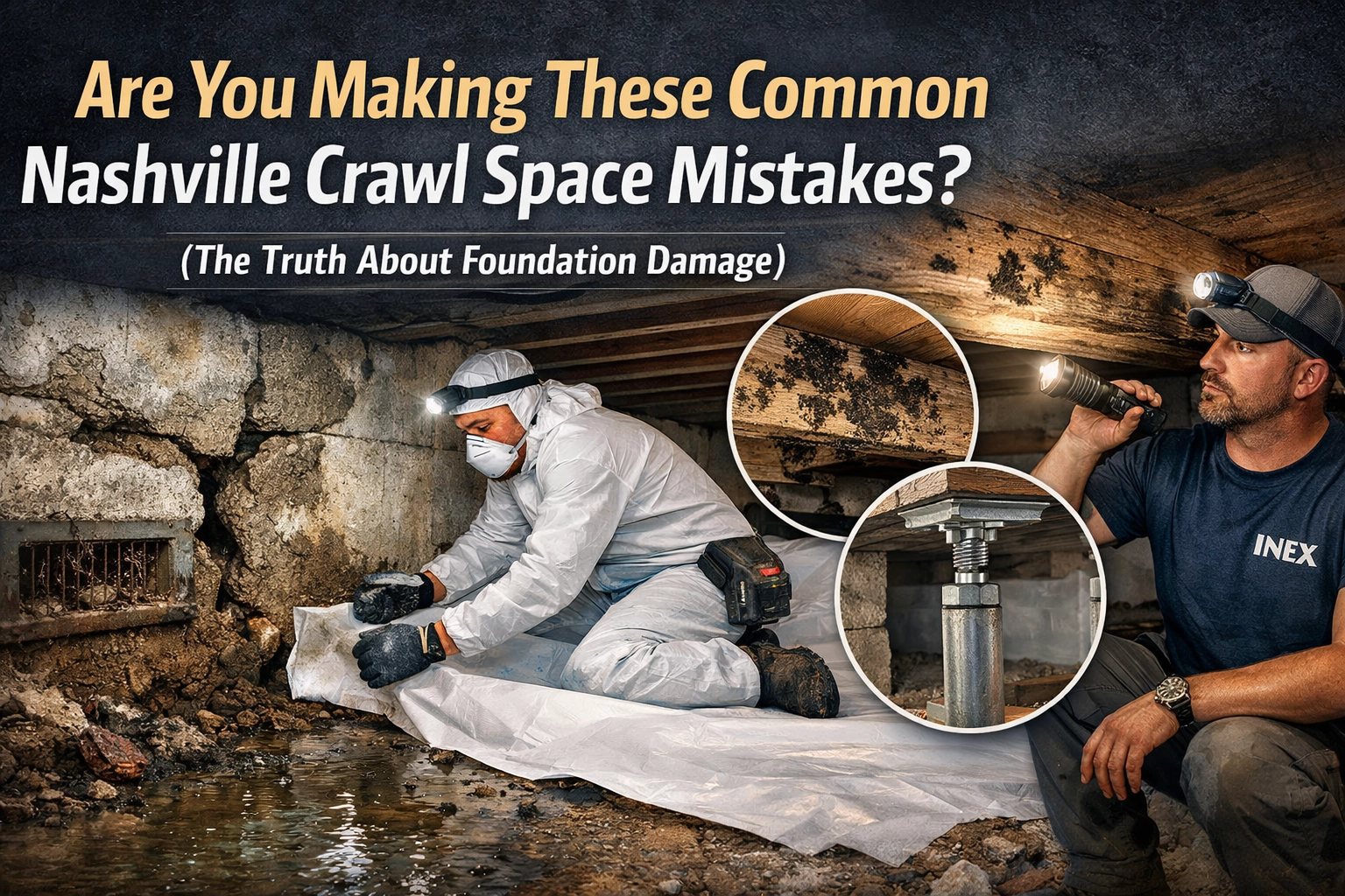 [HERO] Are You Making These Common Nashville Crawl Space Mistakes? (The Truth About Foundation Damage)