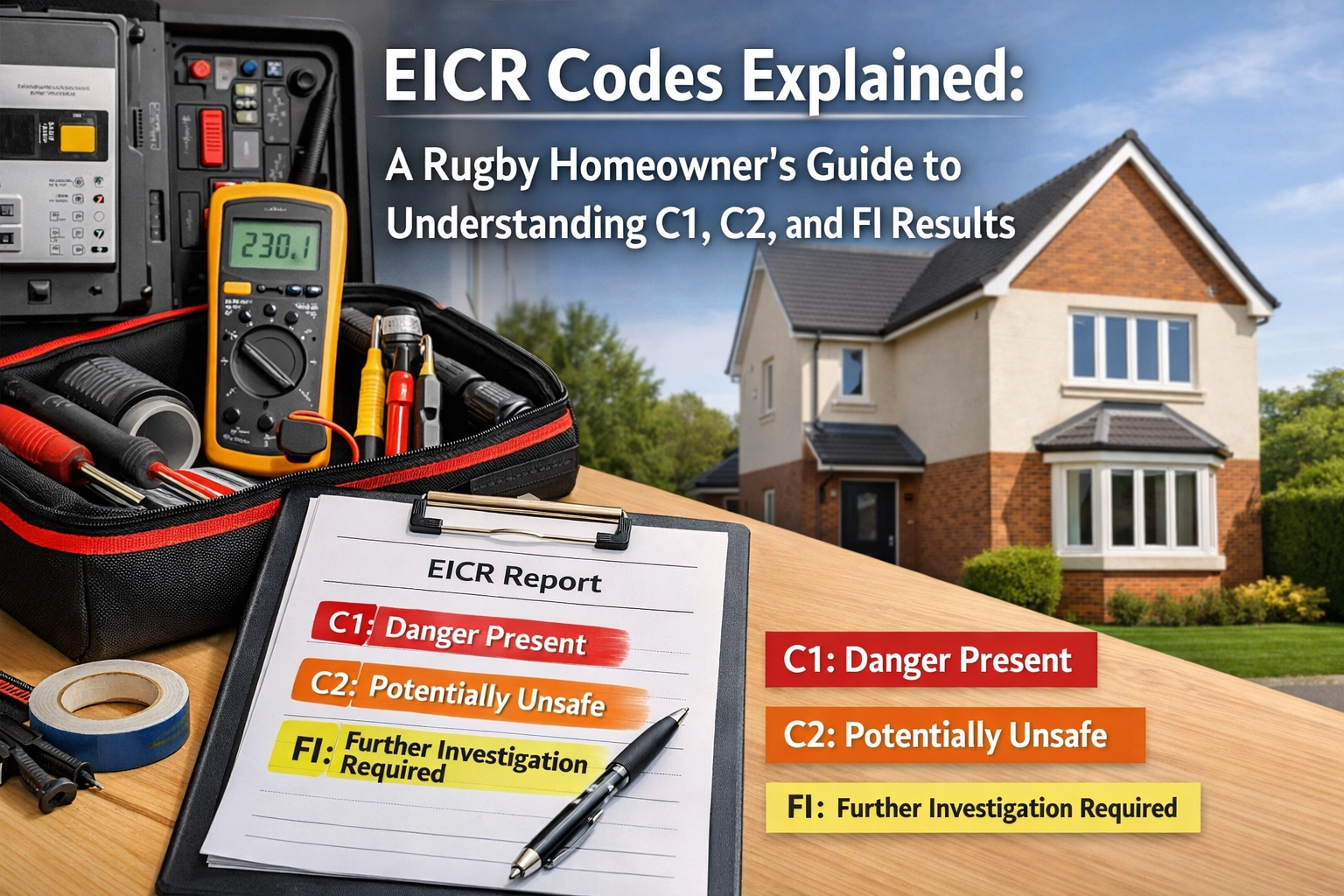 [HERO] EICR Codes Explained: A Rugby Homeowner