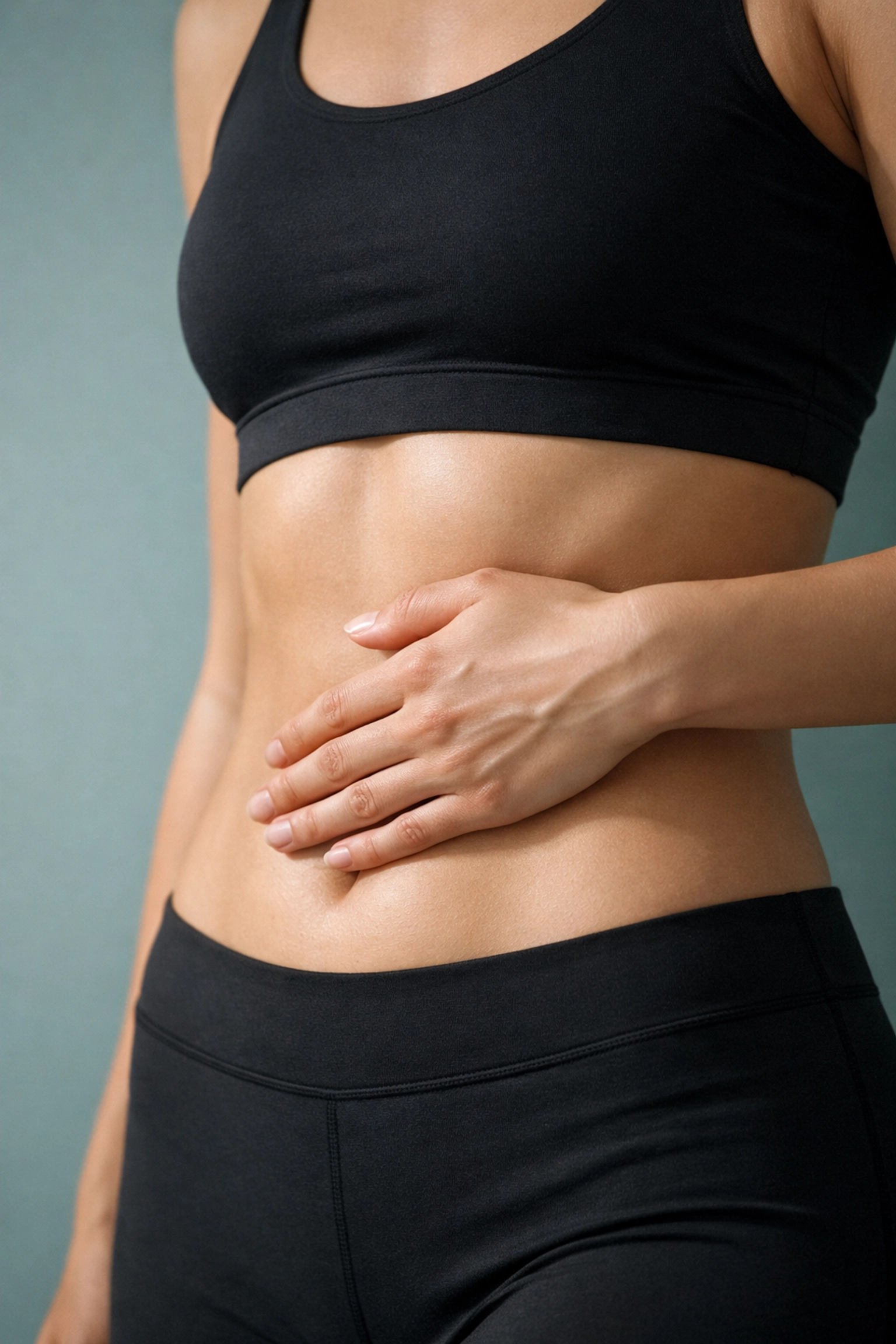 Person experiencing inflammation symptoms affecting fitness progress