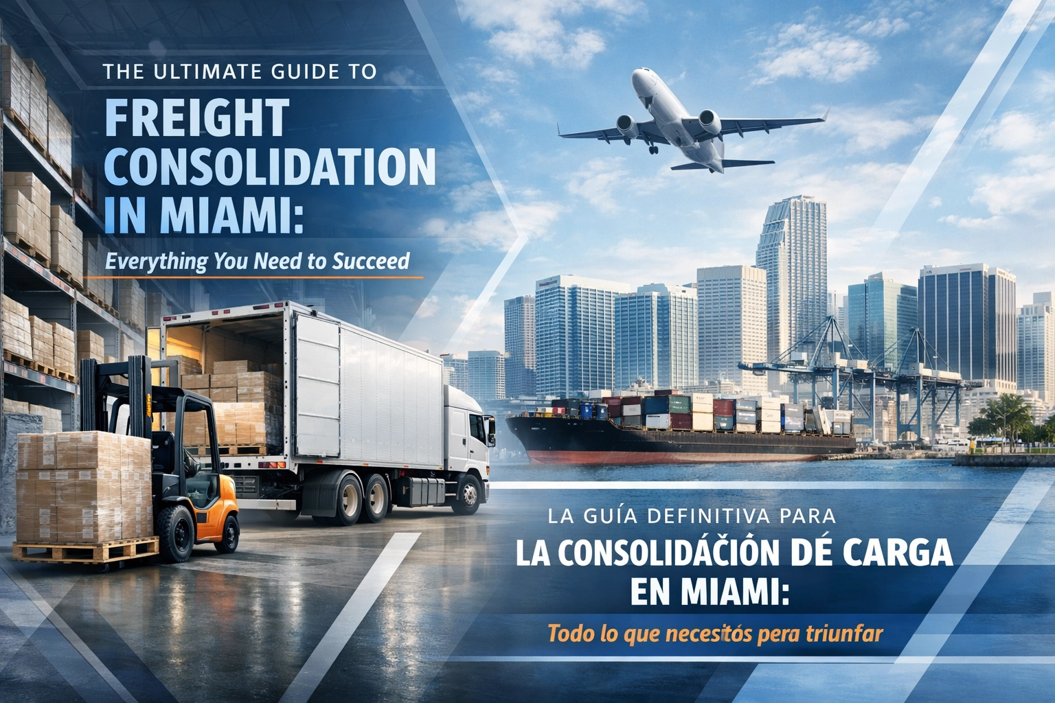 [HERO] The Ultimate Guide to Freight Consolidation in Miami: Everything You Need to Succeed / La guía definitiva para la consolidación de carga en Miami: Todo lo que necesitas para triunfar