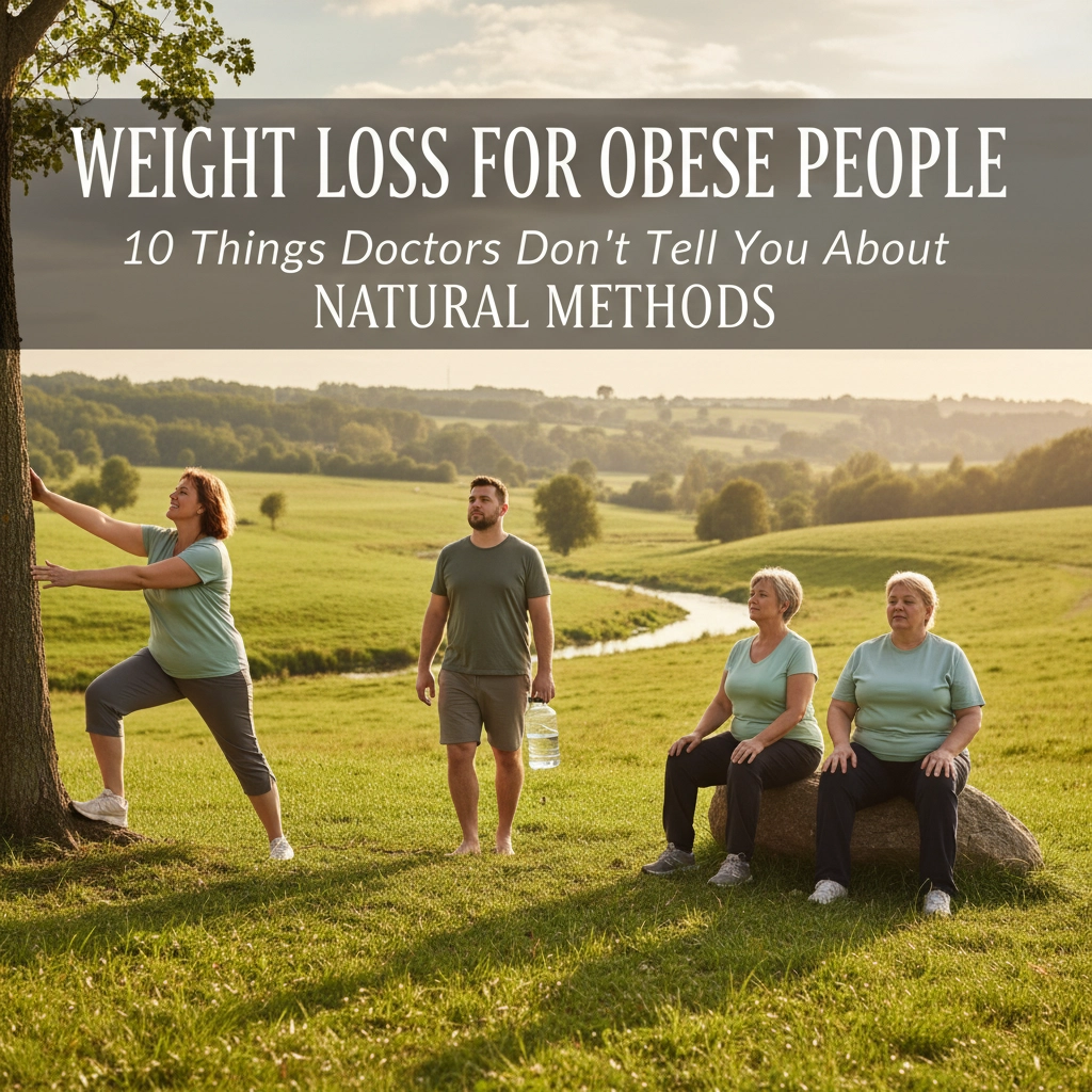 Weight Loss for Obese People: 10 Things Doctors Don't Tell You About Natural Methods
