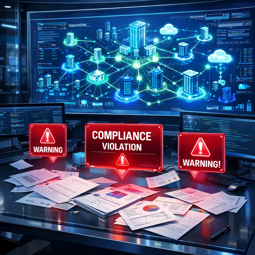 ServiceNow ITOM dashboard monitoring ICT infrastructure for DORA compliance in financial services