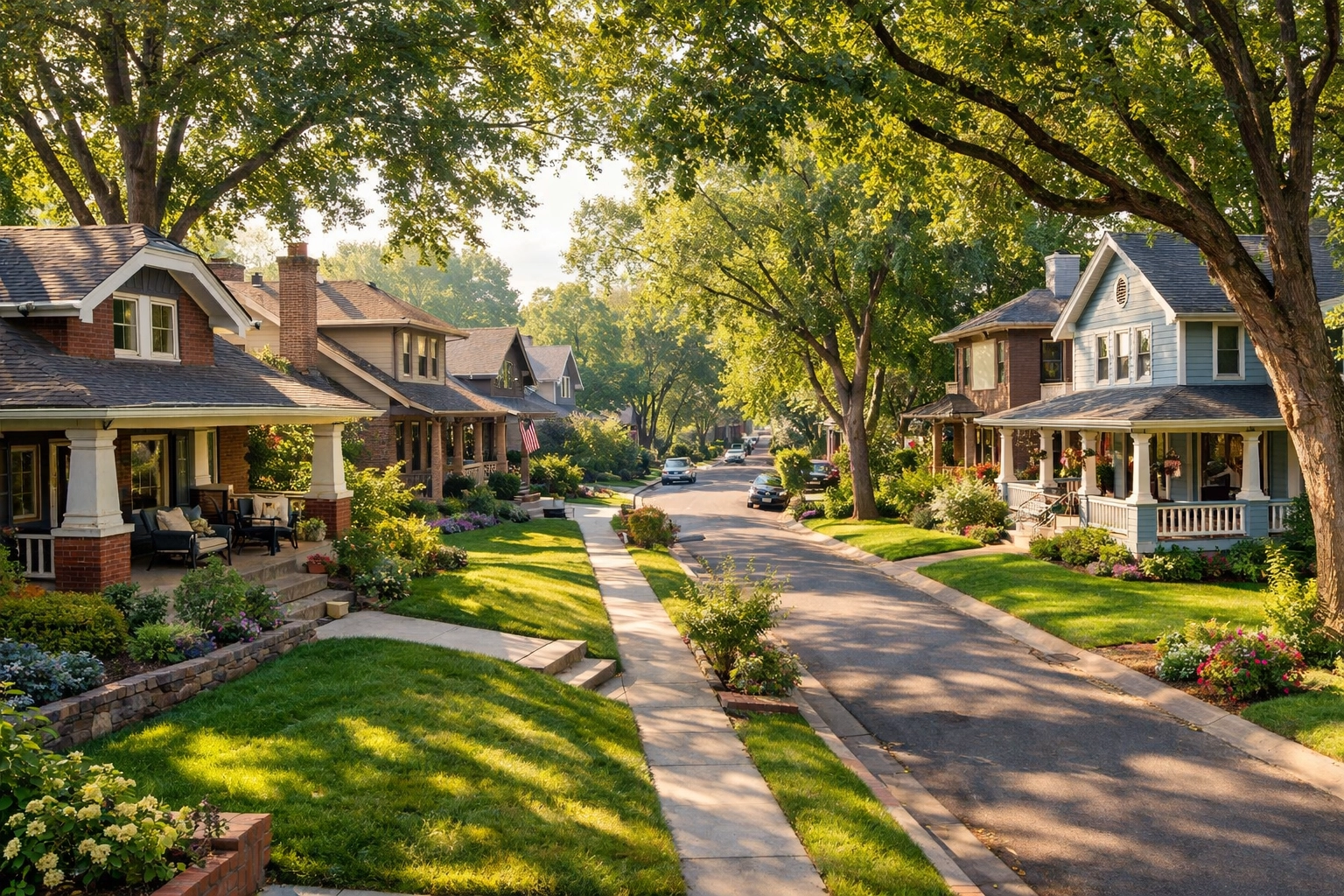 Denver residential neighborhood with probate properties