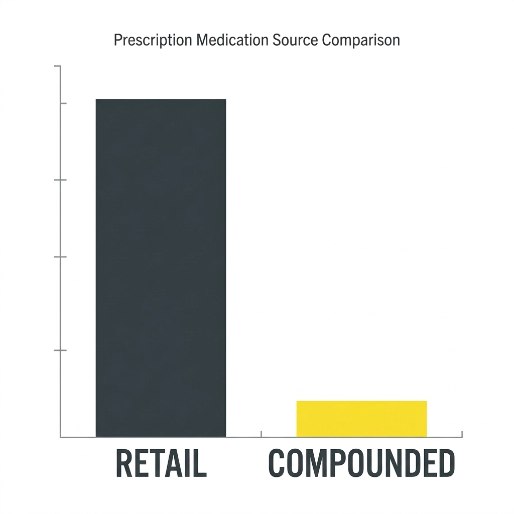 Cost Comparison Retail vs Compounded