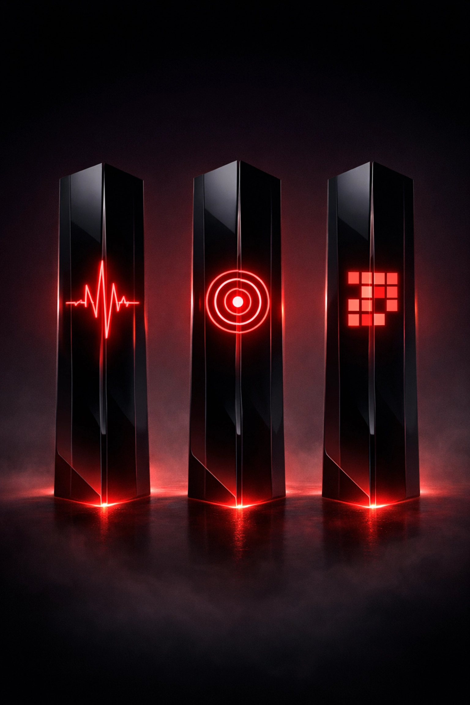 Three monolithic pillars representing content experience, search intent, and passage-level matching in 2026.