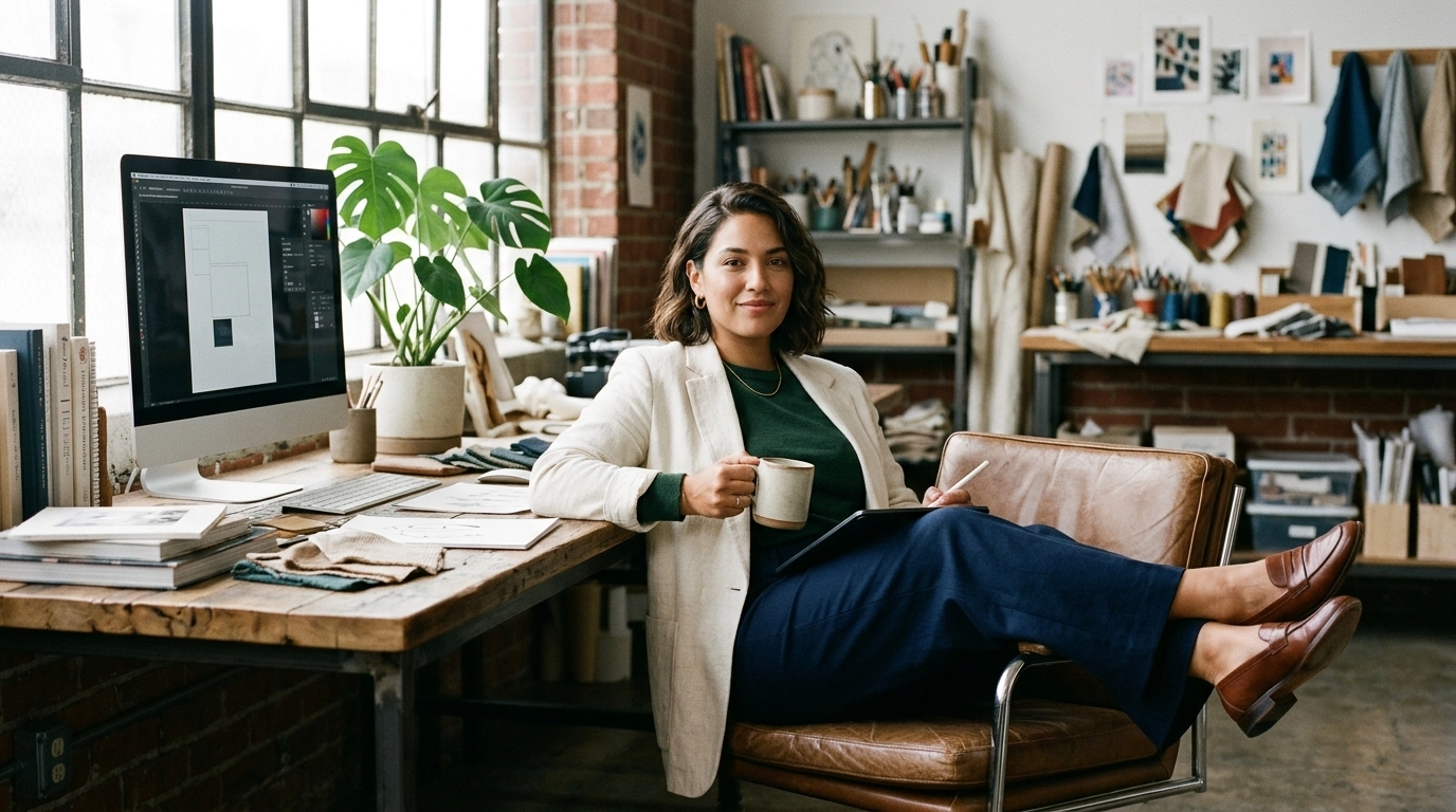 Creative Workspace and Reflection