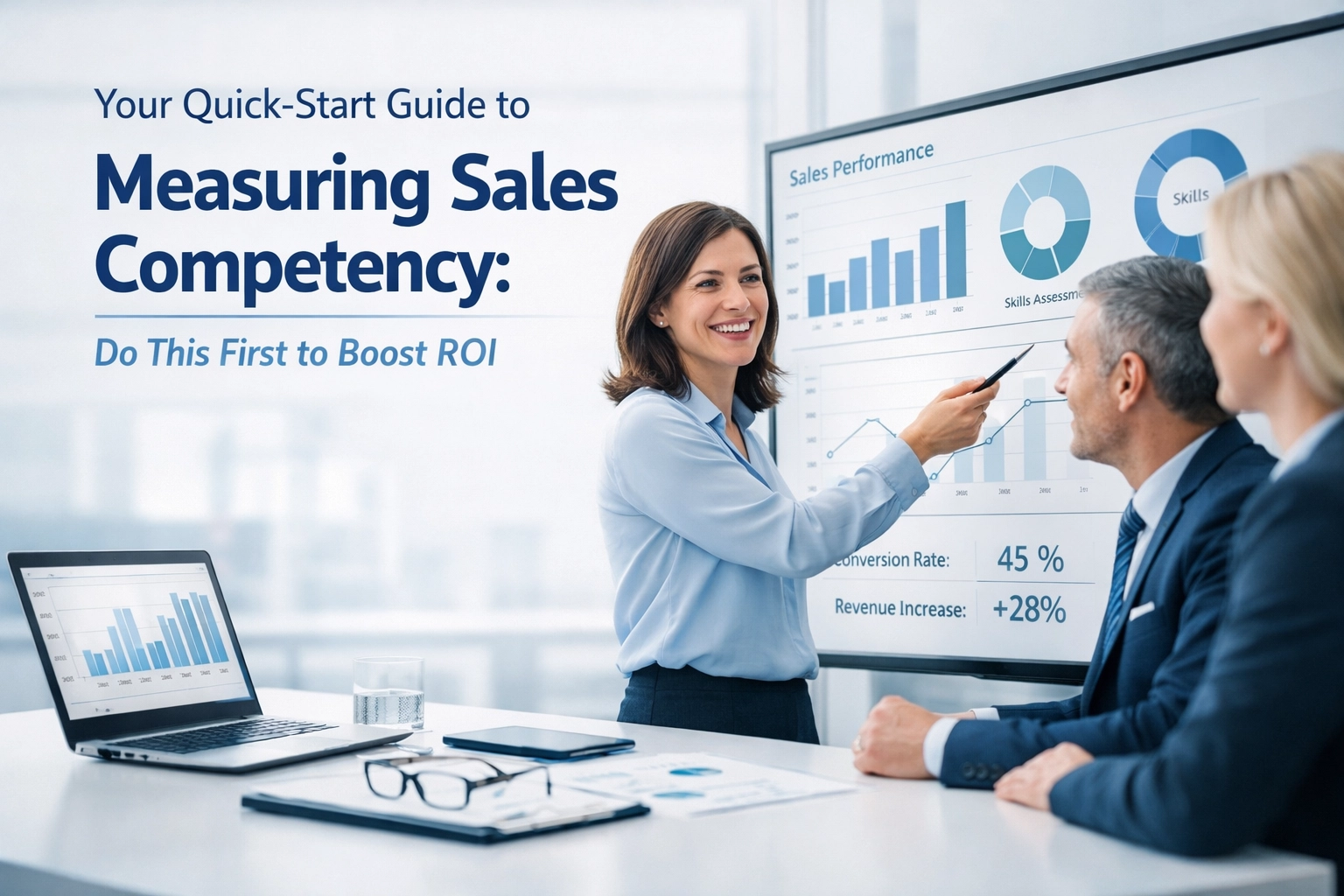 [HERO] Your Quick-Start Guide to Measuring Sales Competency: Do This First to Boost ROI
