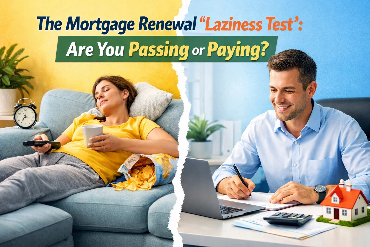The Mortgage Renewal 'Laziness Test': Are You Passing or Paying?