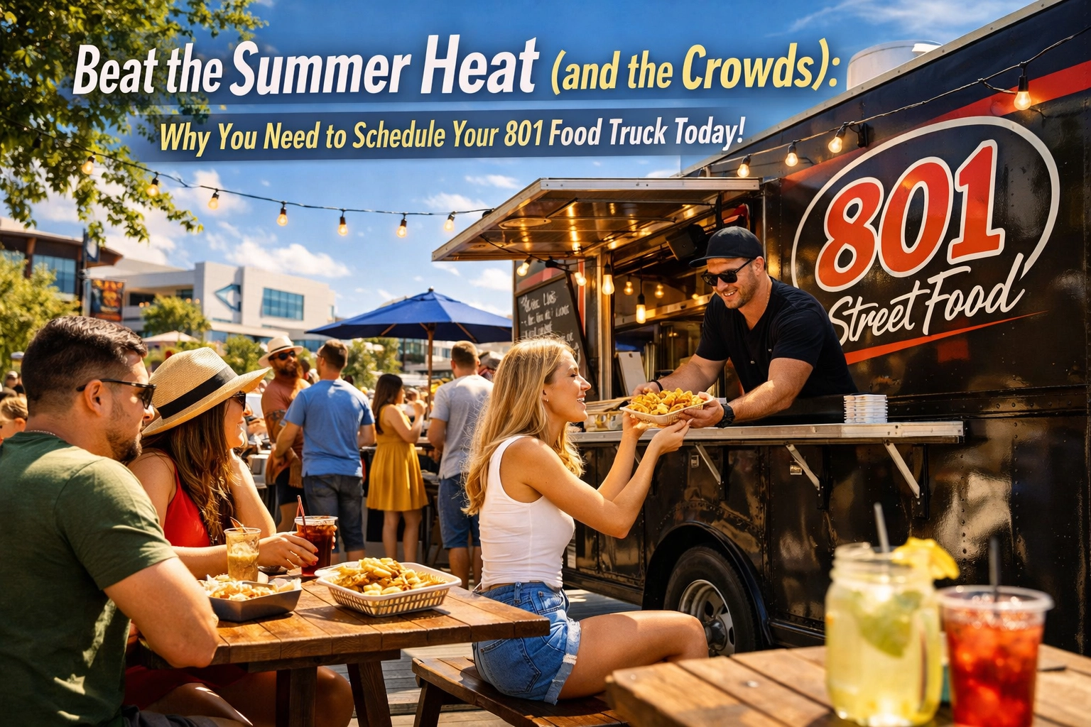 [HERO] Beat the Summer Heat (and the Crowds): Why You Need to Schedule Your 801 Food Truck Today